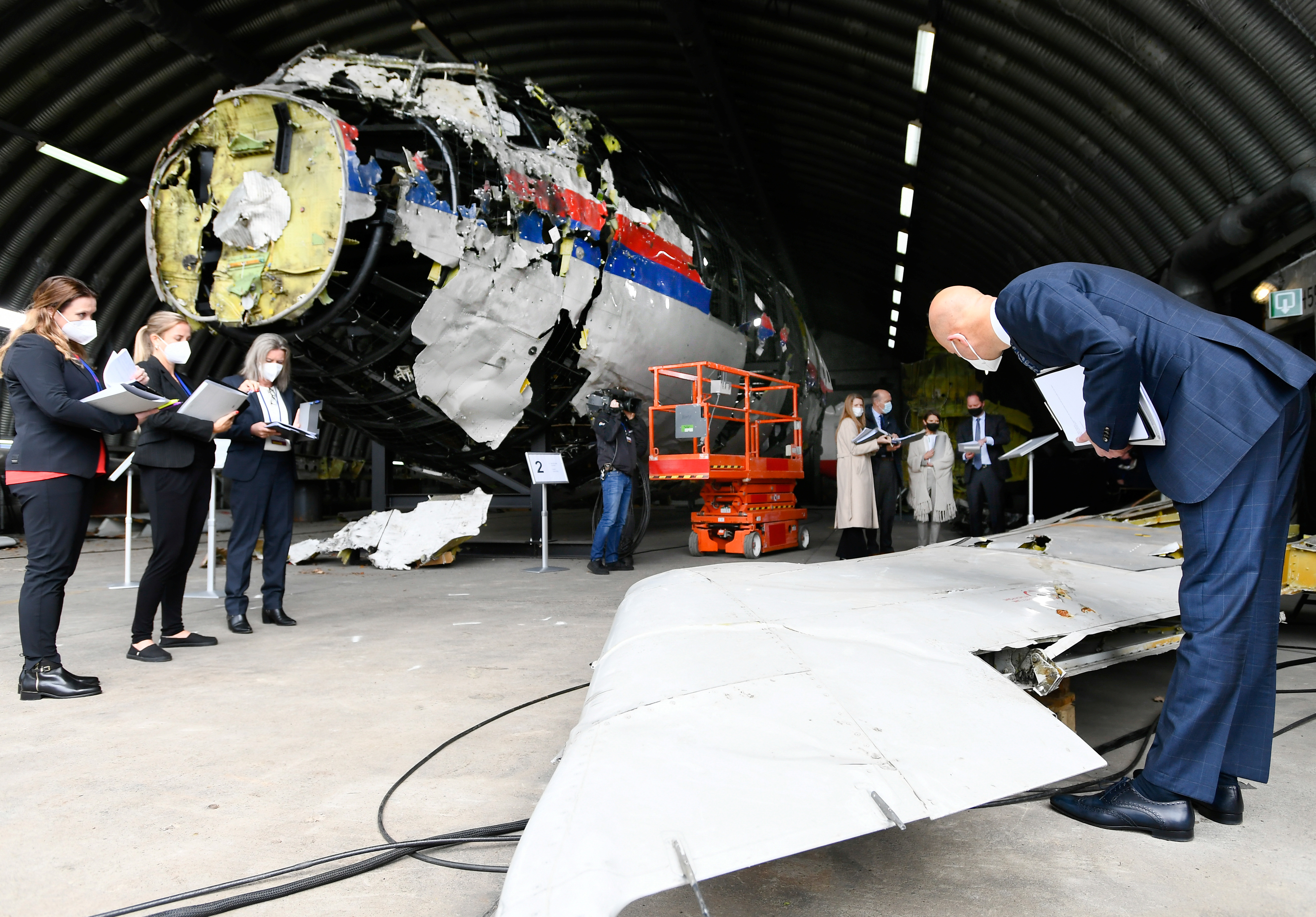 rekonstrukcija, letalo, MH17