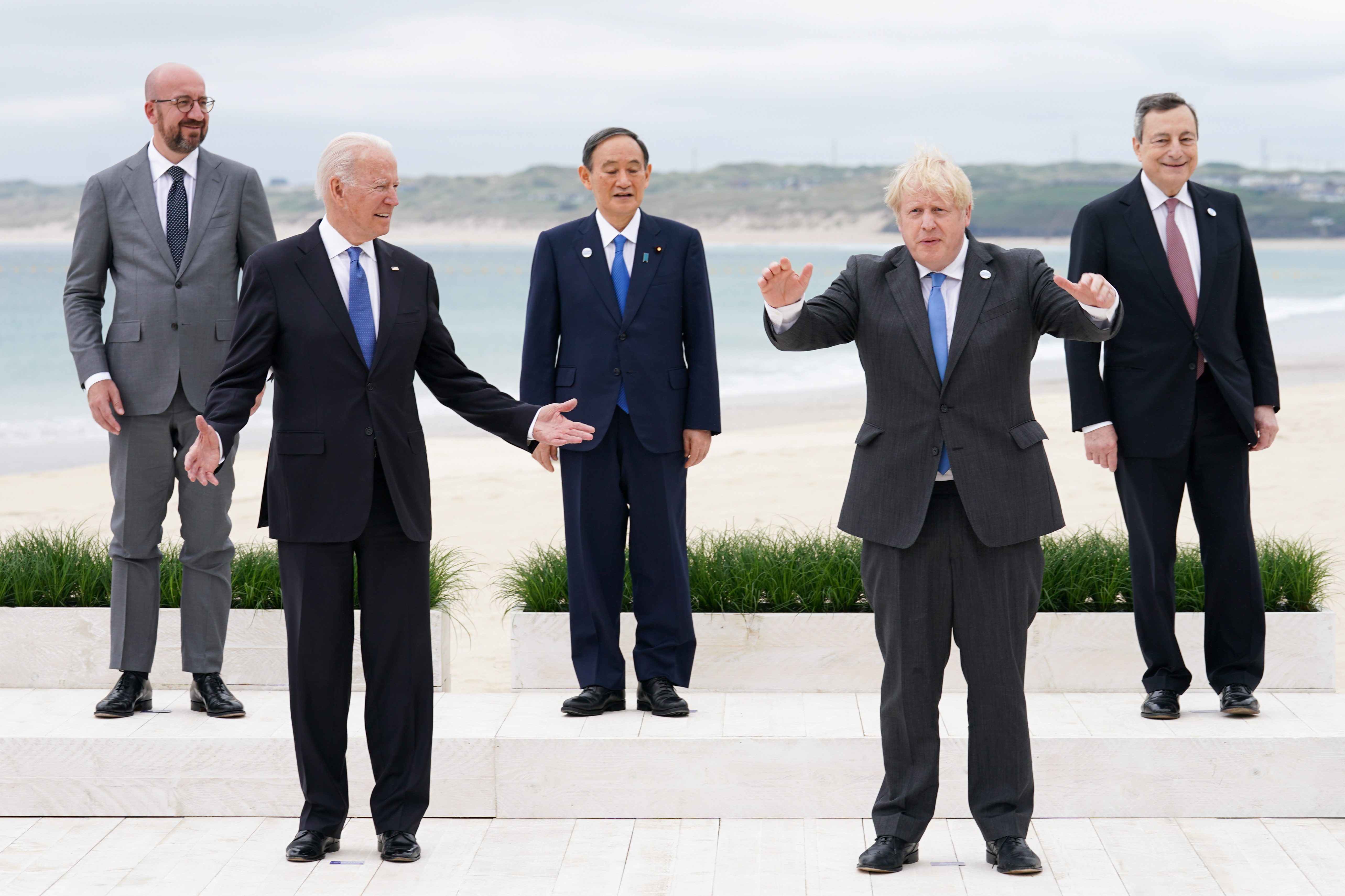 G7, Cornwall, Boris Johnson