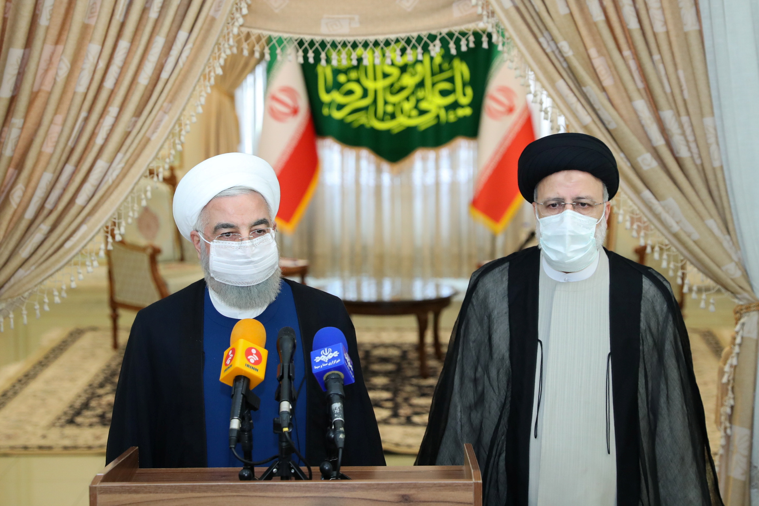 Hasan Rohani, Ebrahim Raisi, Iran