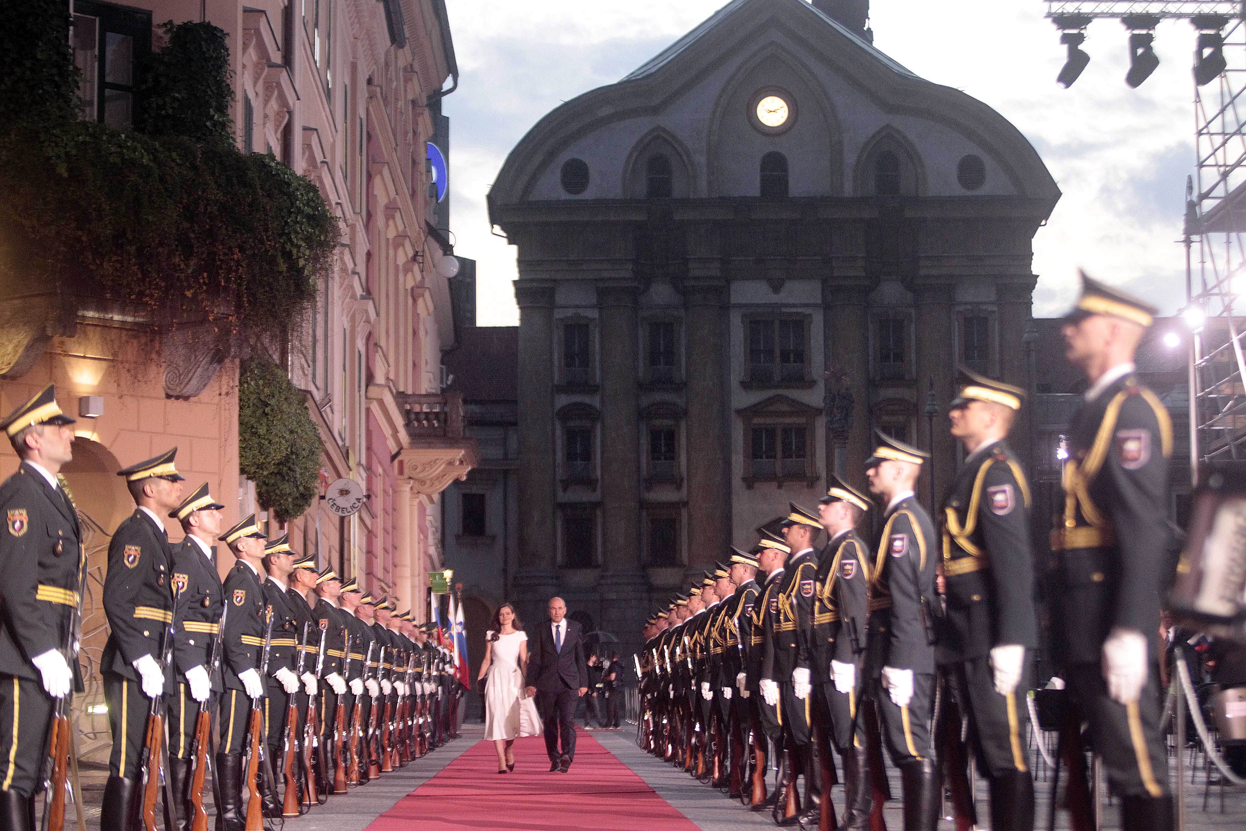 Proslava, Dan državnosti, Janez Janša, Urška Bačovnik Janša