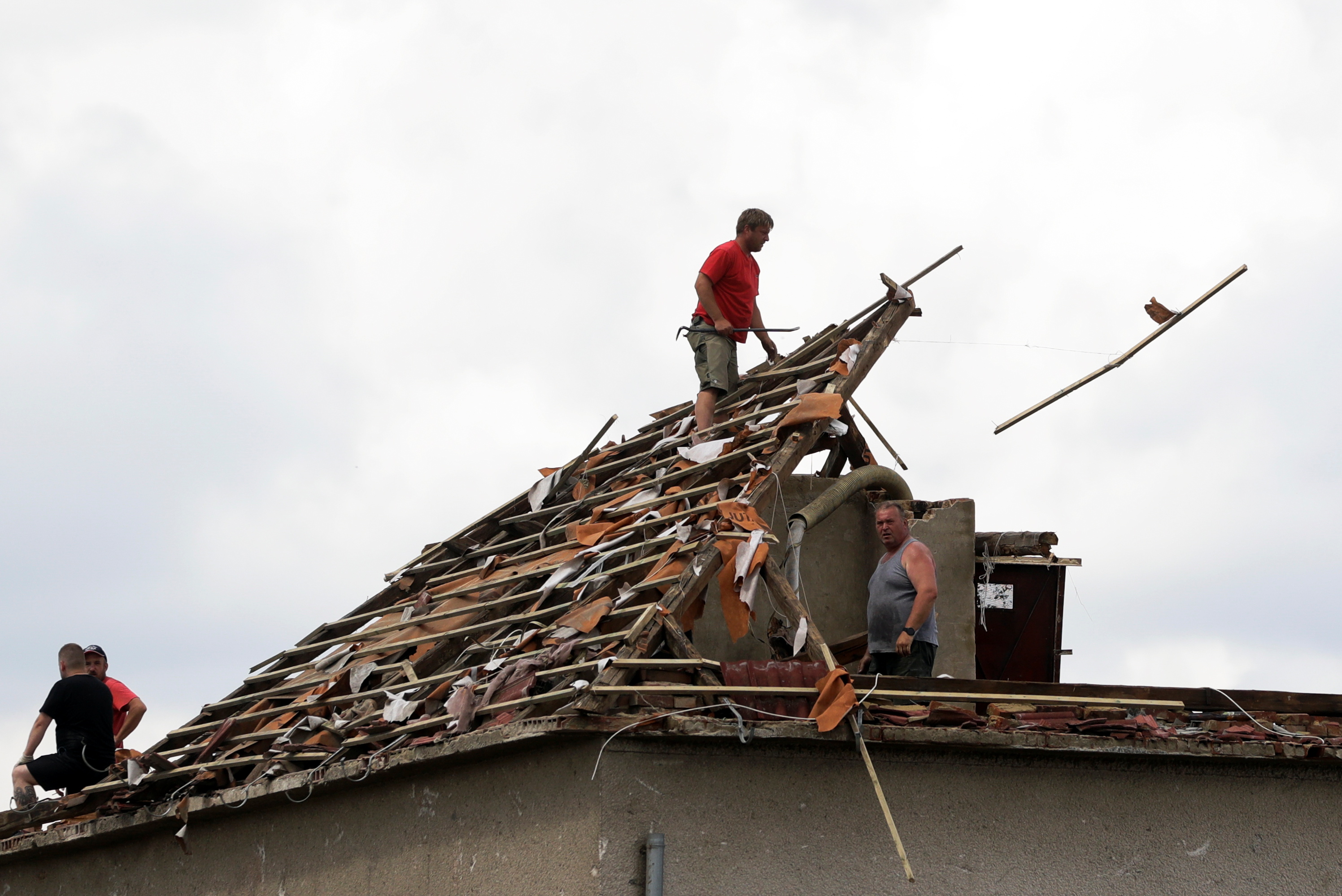 Češka, neurje, tornado