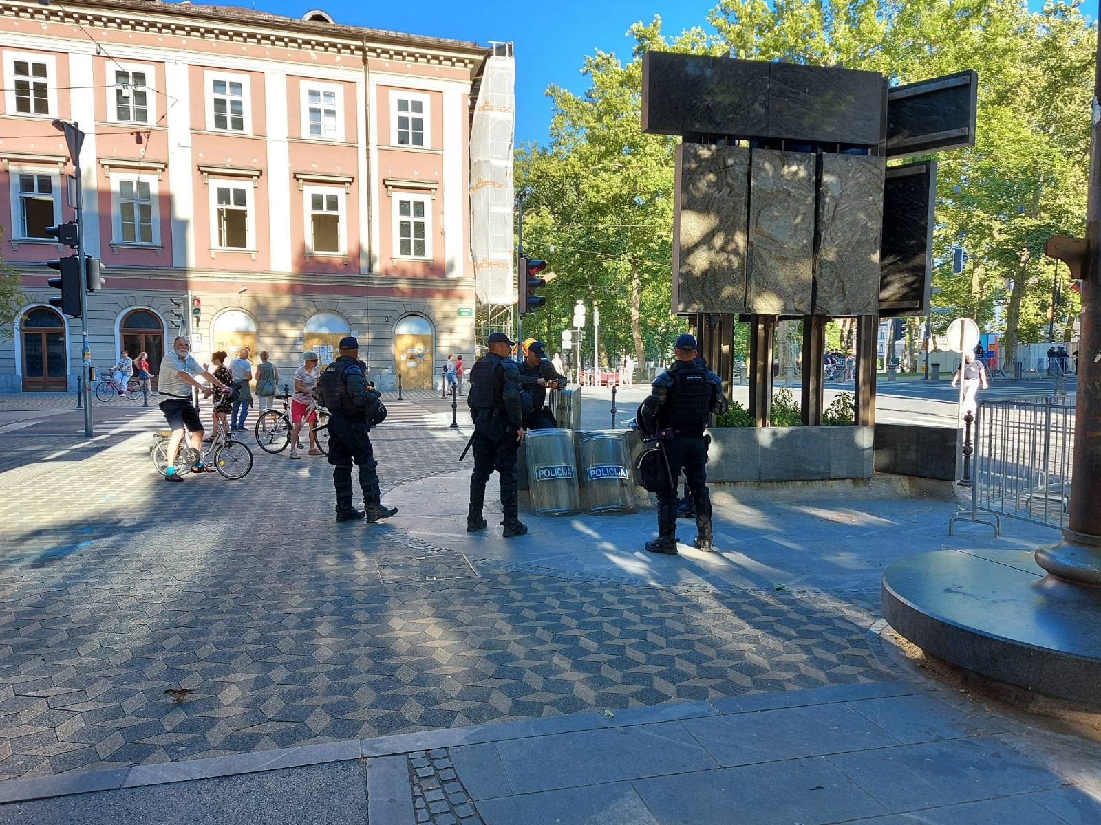 policisti, Ljubljana
