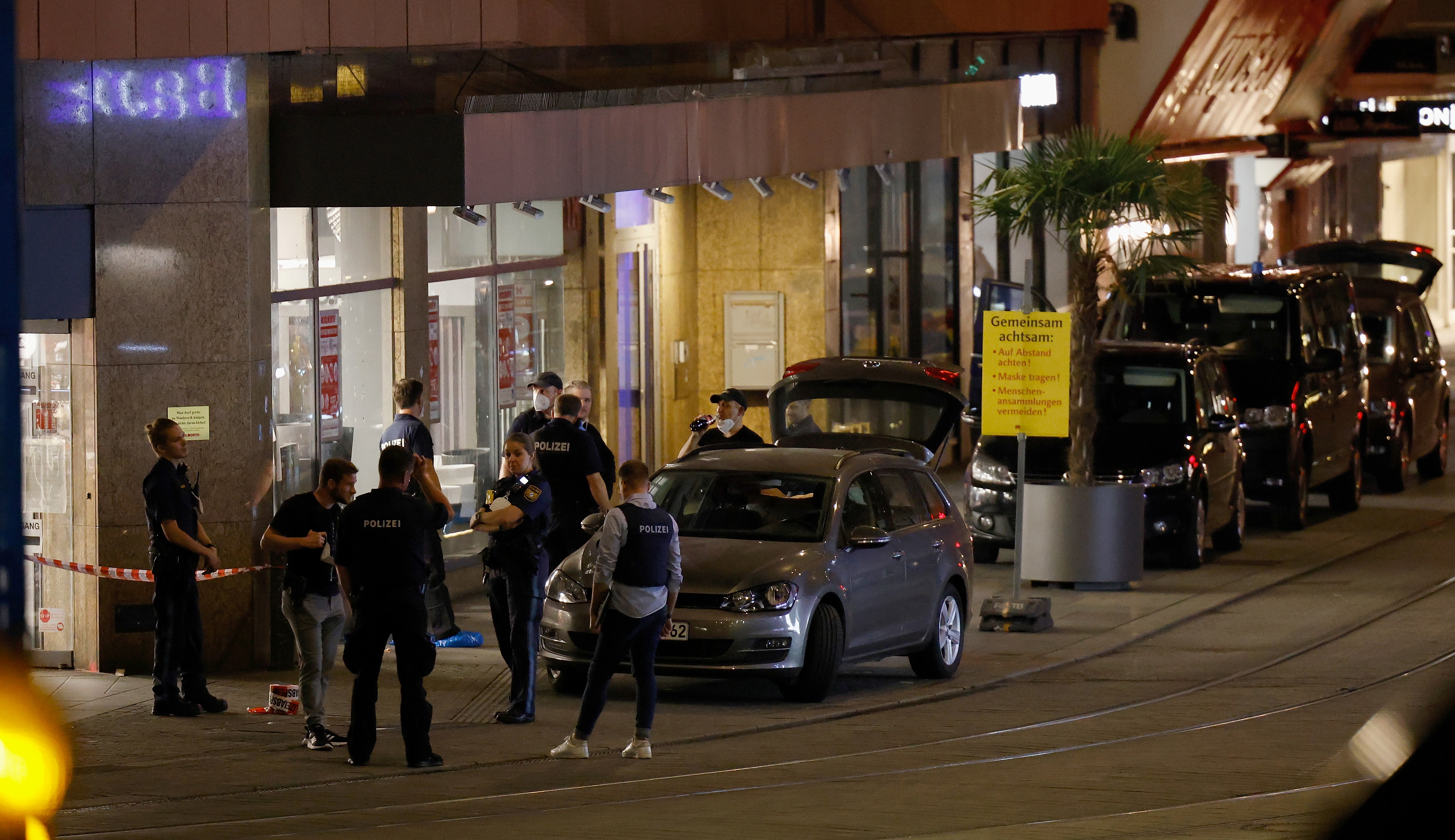 policija, nemčija, napad