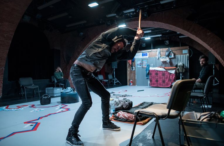 gejm, predstava, žiga divjak