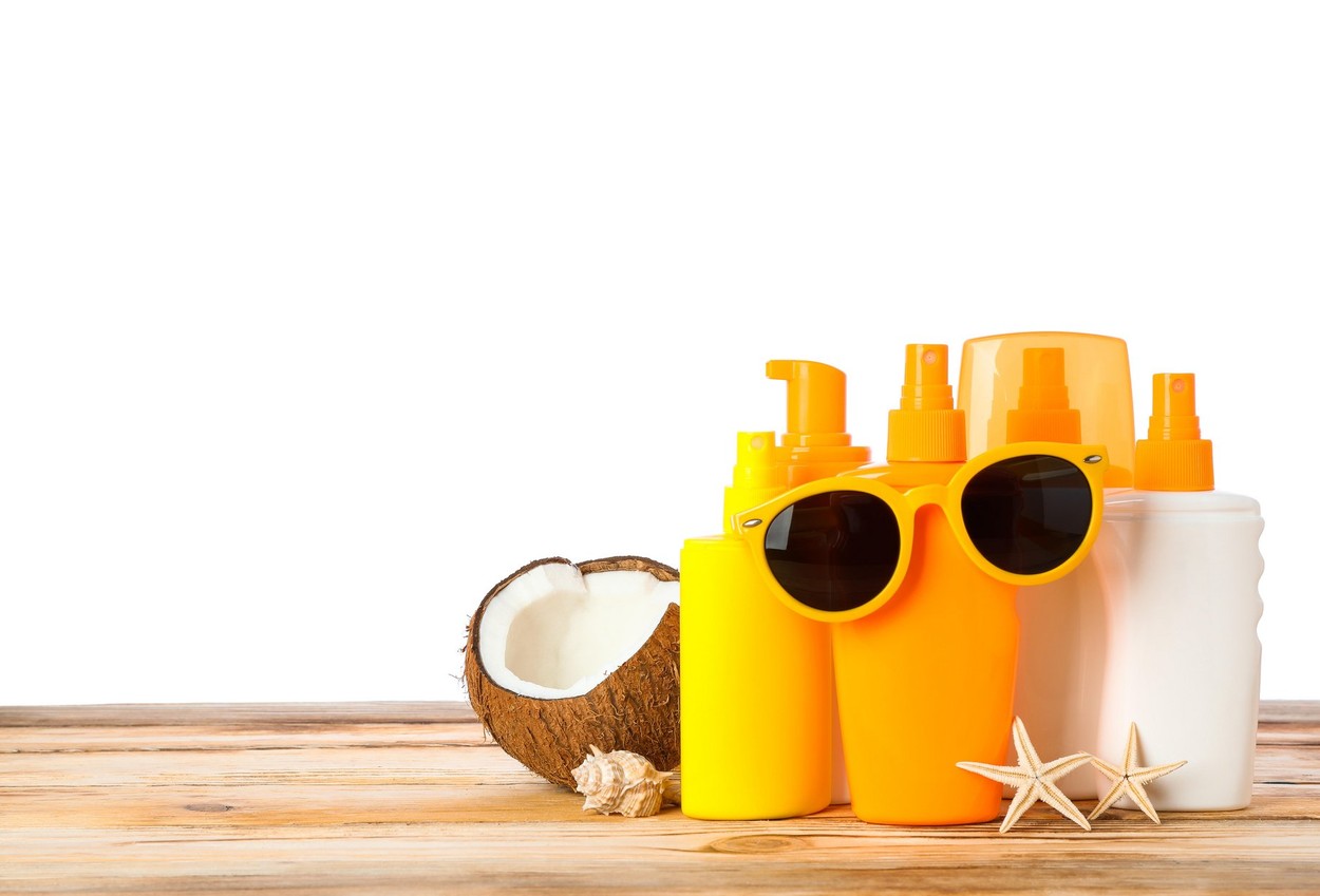 sončne kreme, pršila