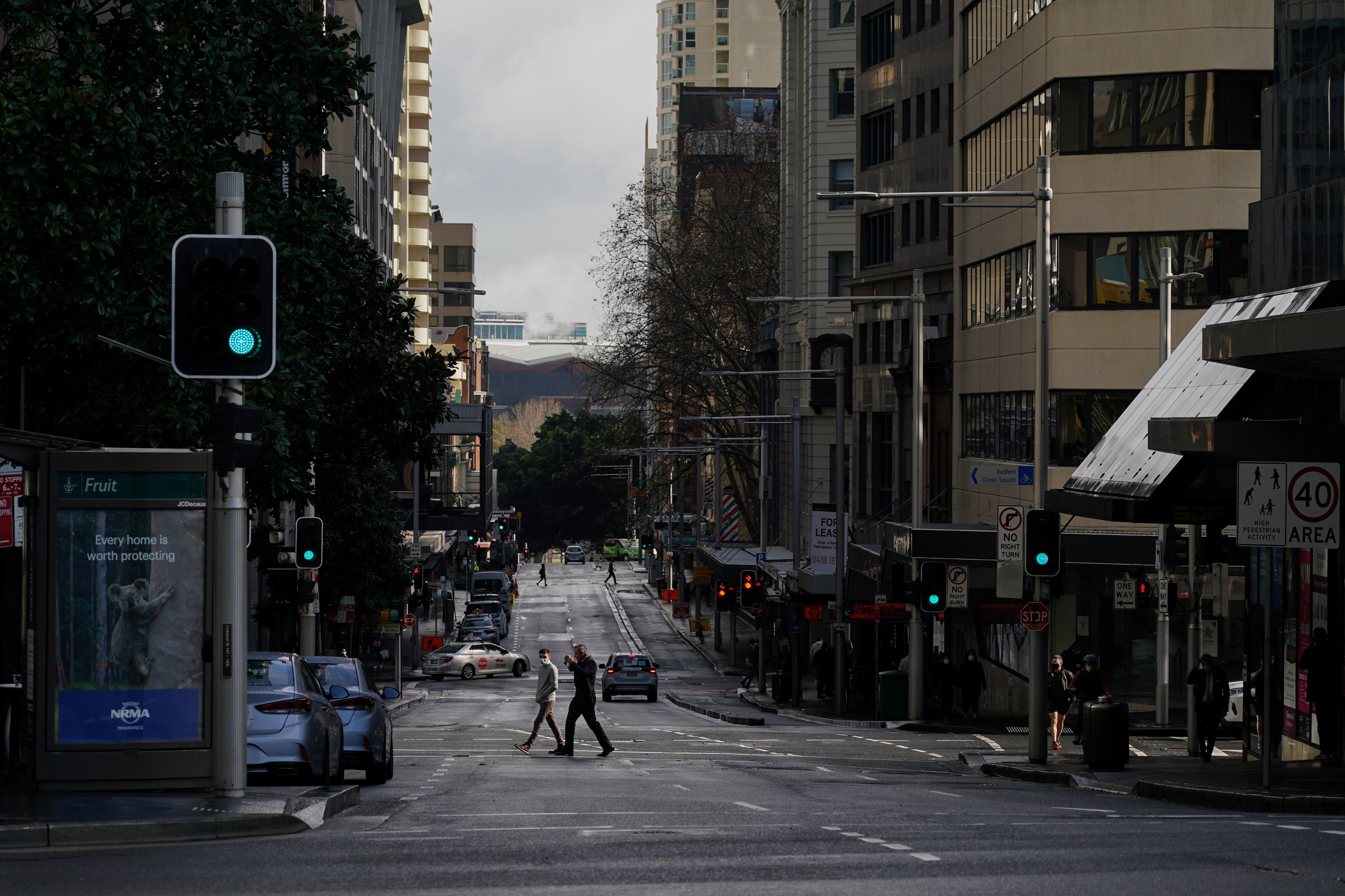 Sydney, lockdown