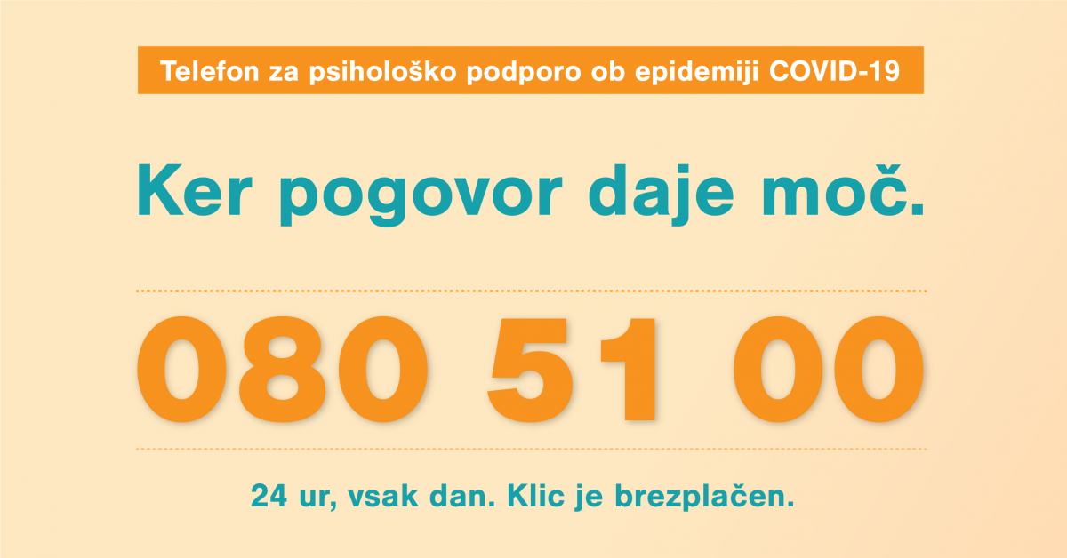 telefon za psihološko podporo
