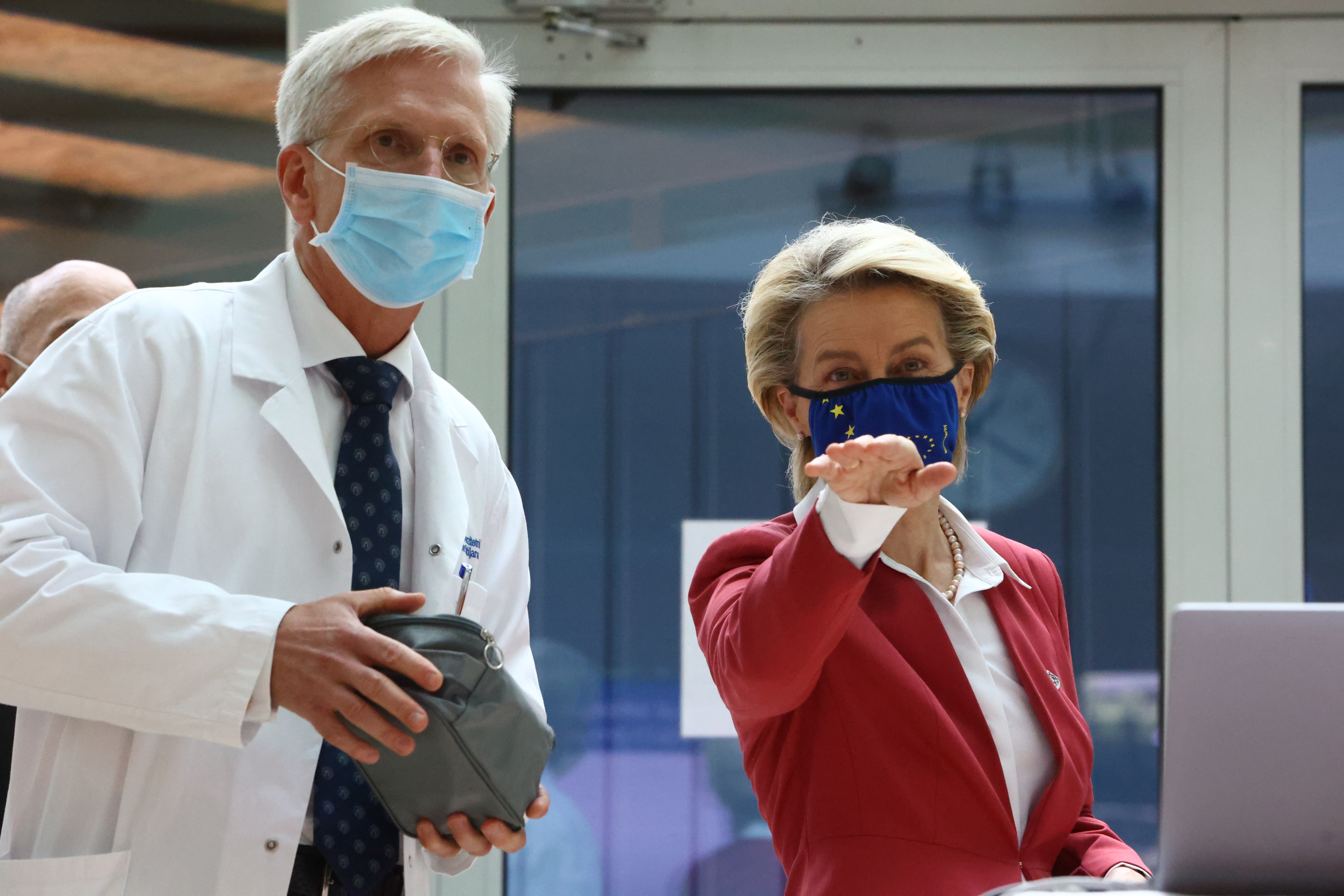 von der Leyen, Battelino, Pediatrična klinika