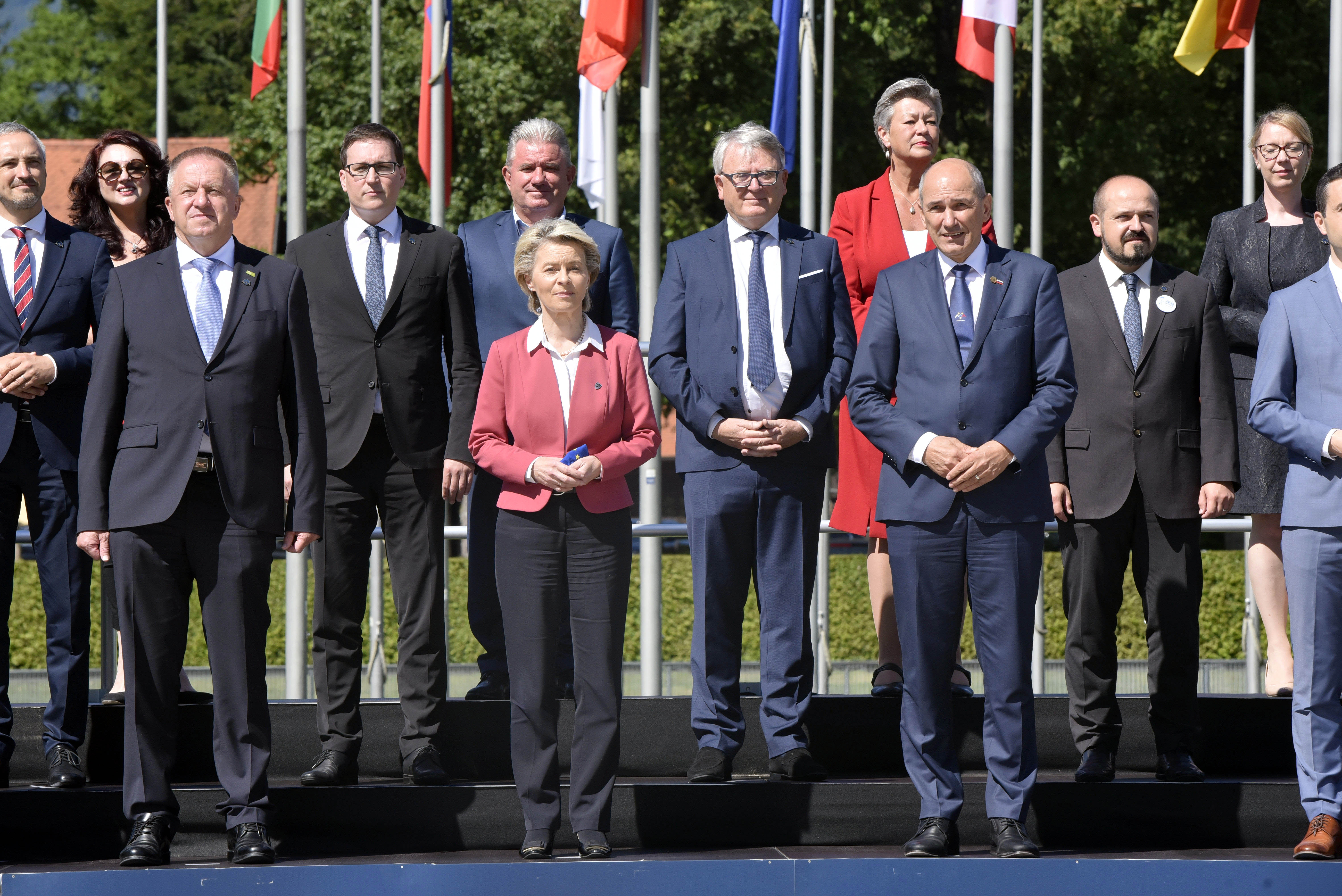 Predsedovanje EU, Brdo pri Kranju, Ursula von der Leyen, Janez Janša