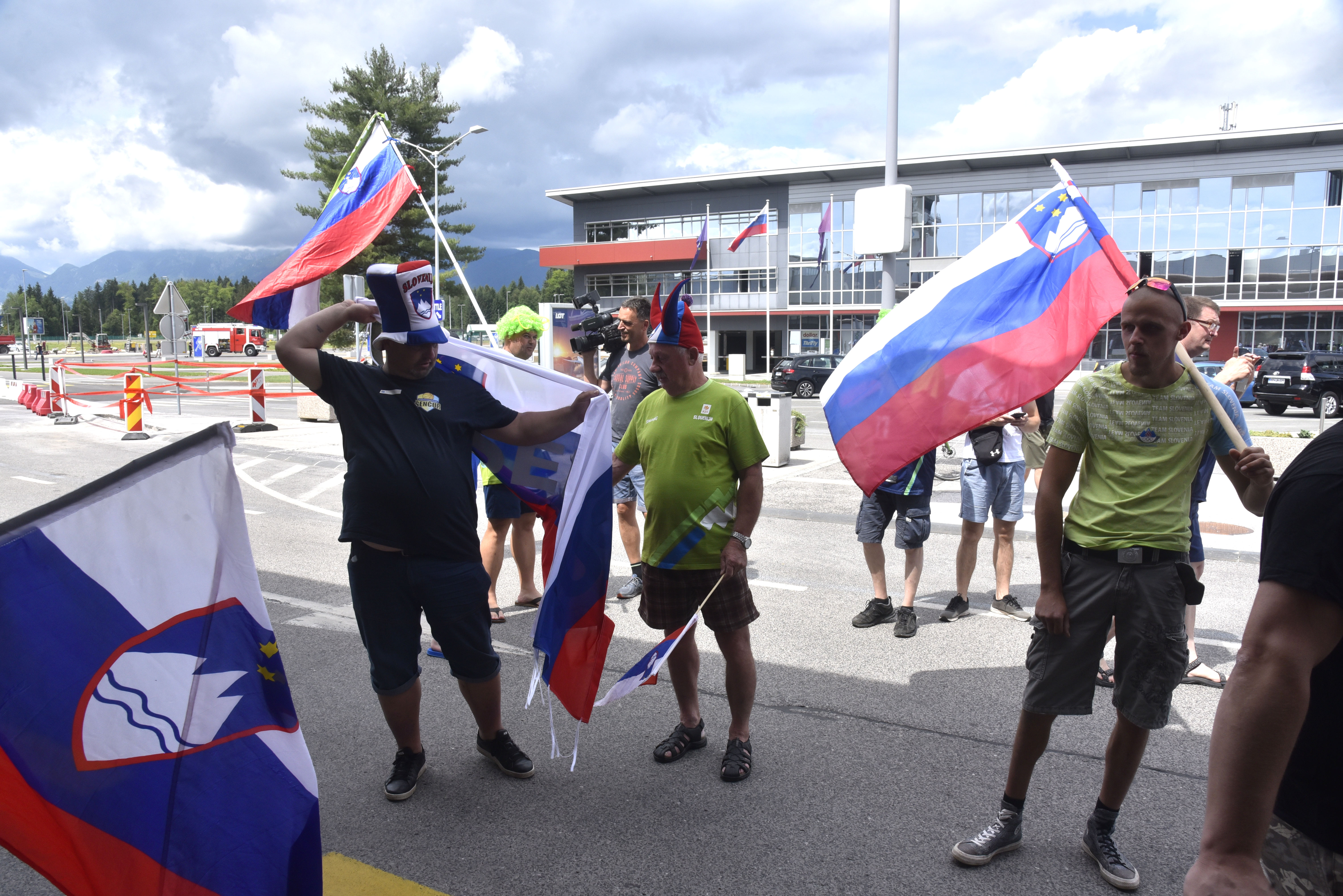 košarkarji, sprejem, Brnik