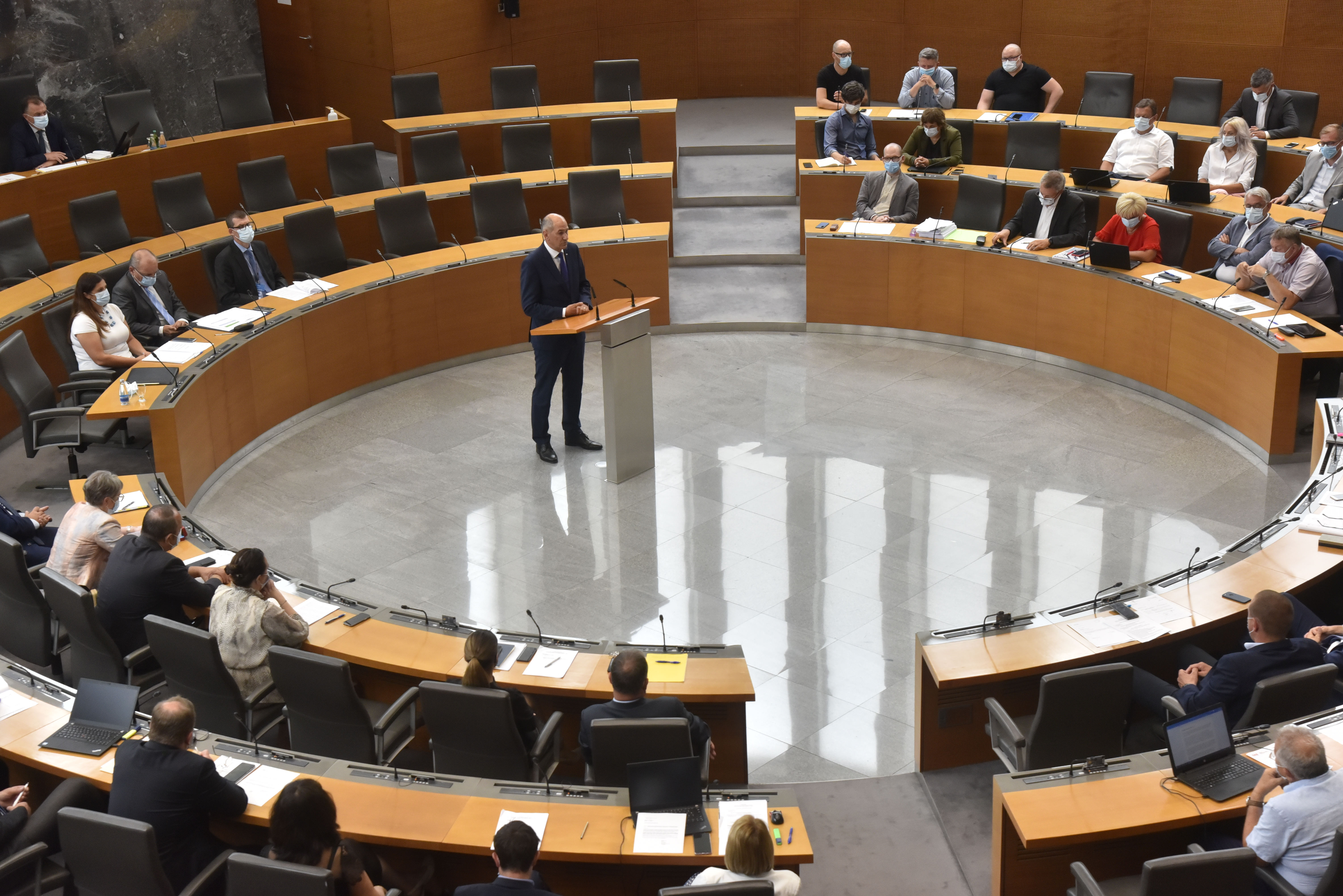 državni zbor, Janez Janša