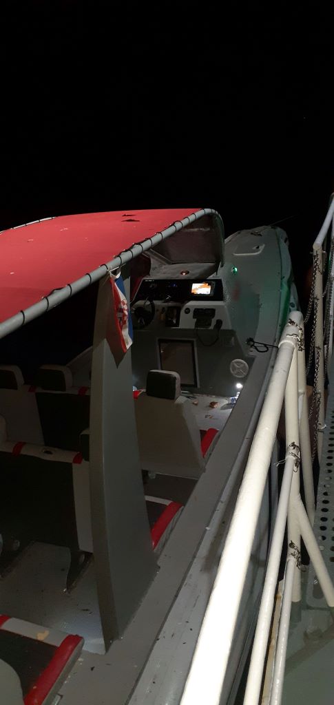 čoln, pomorska nesreča