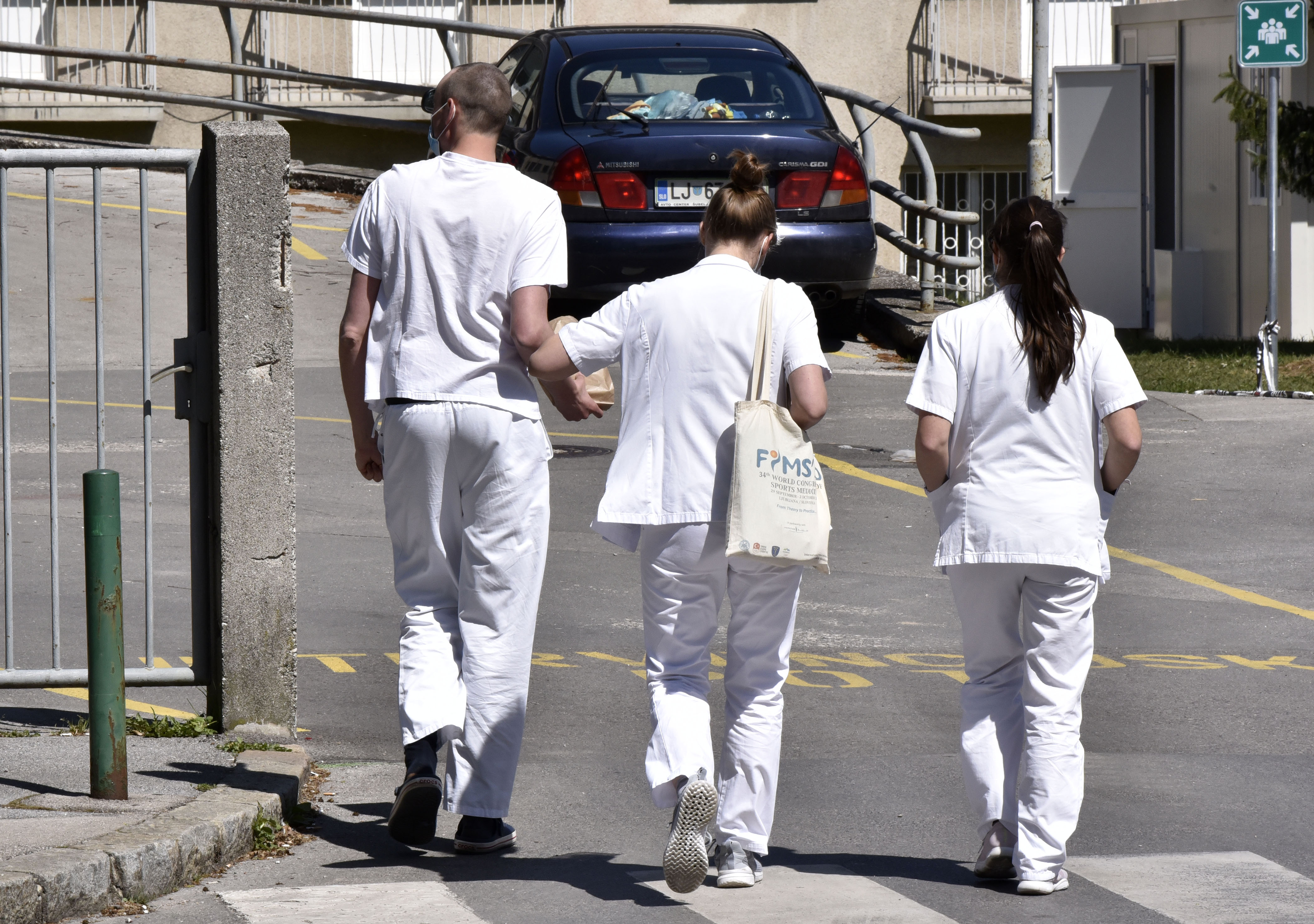 Medicinsko osebje infekcijska klinika Bohoričeva cesta