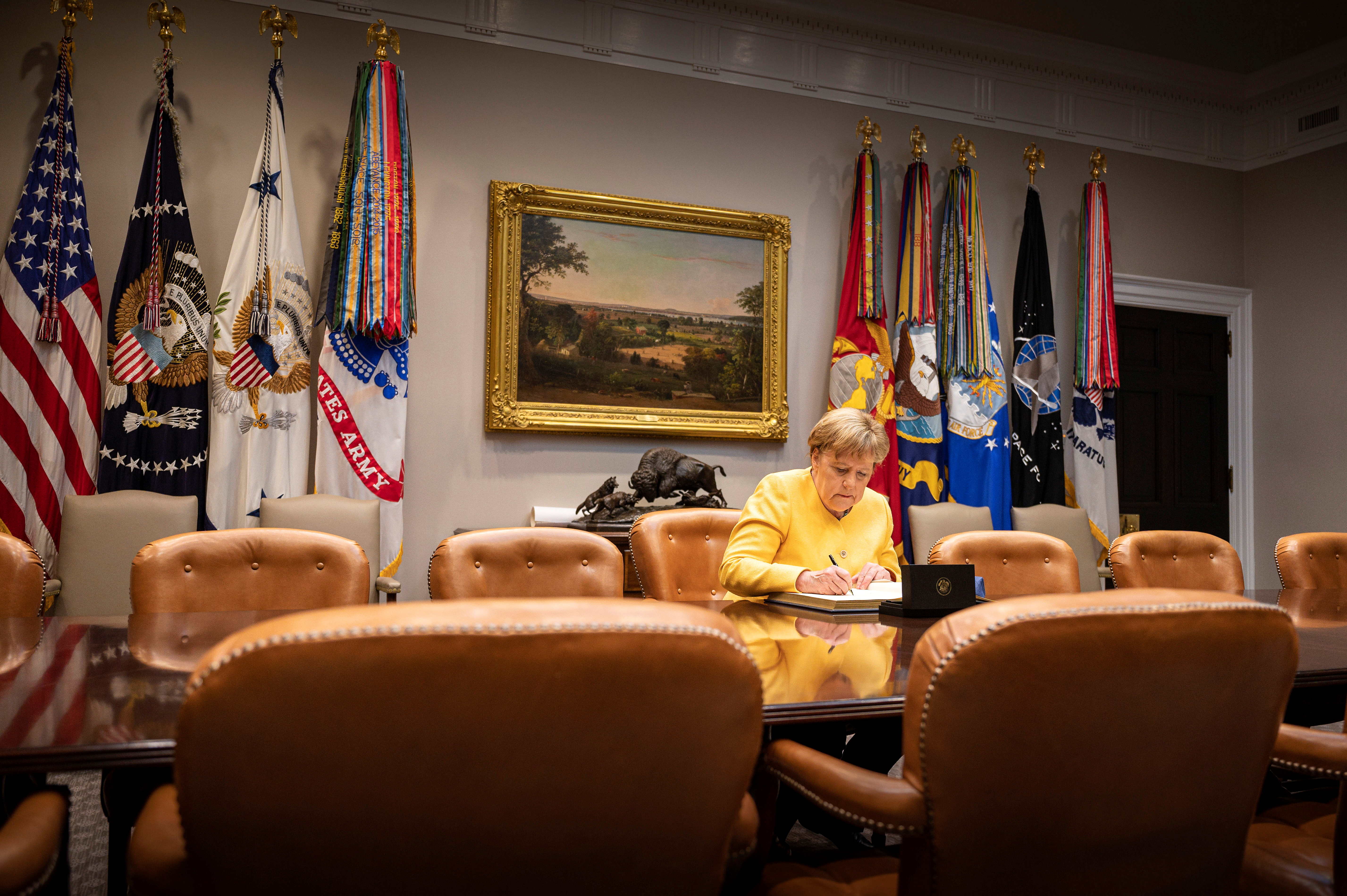 Guido Bergmann/Bundesregierung/Handout via REUTERS