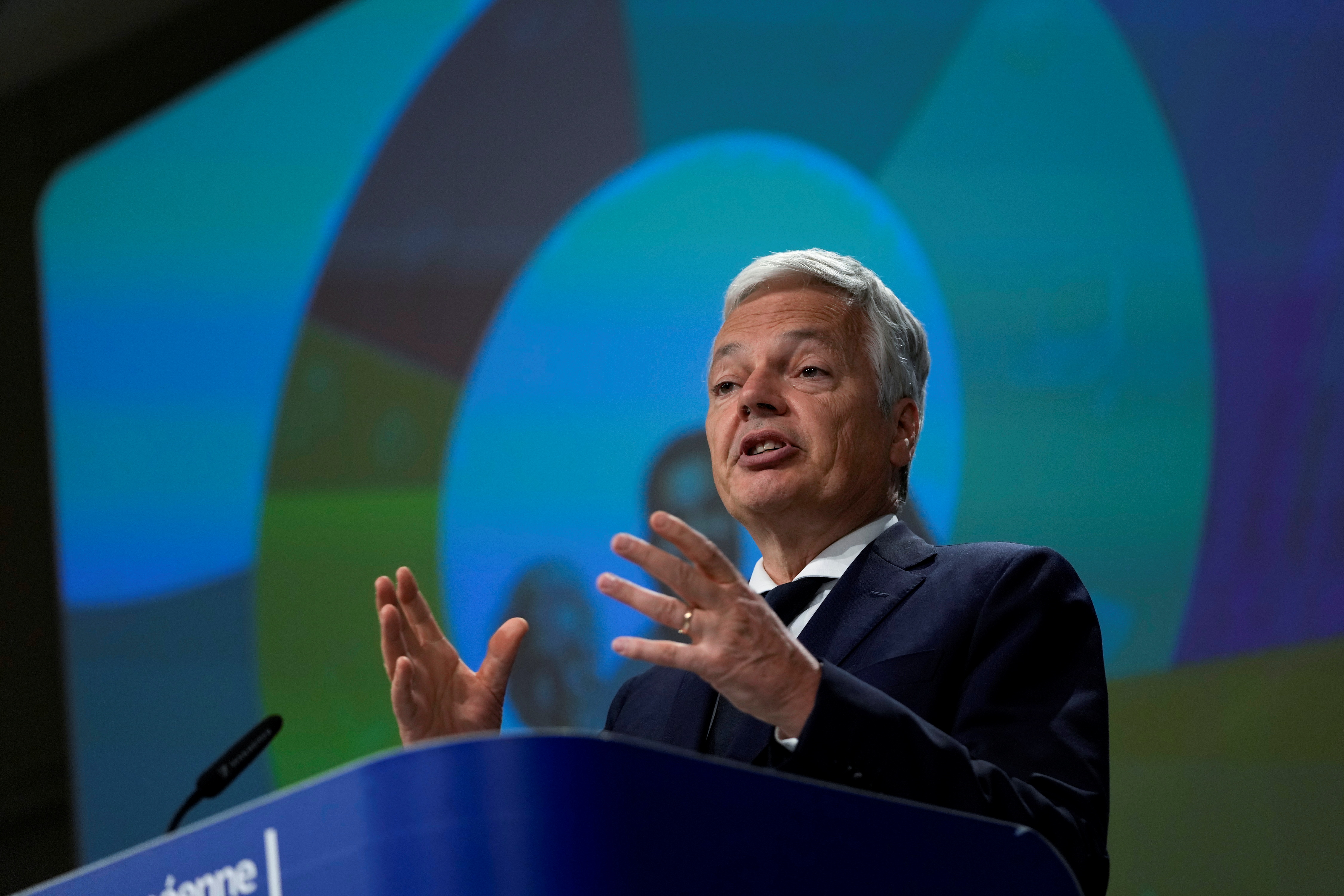 Didier Reynders, Evropska komisija, EU