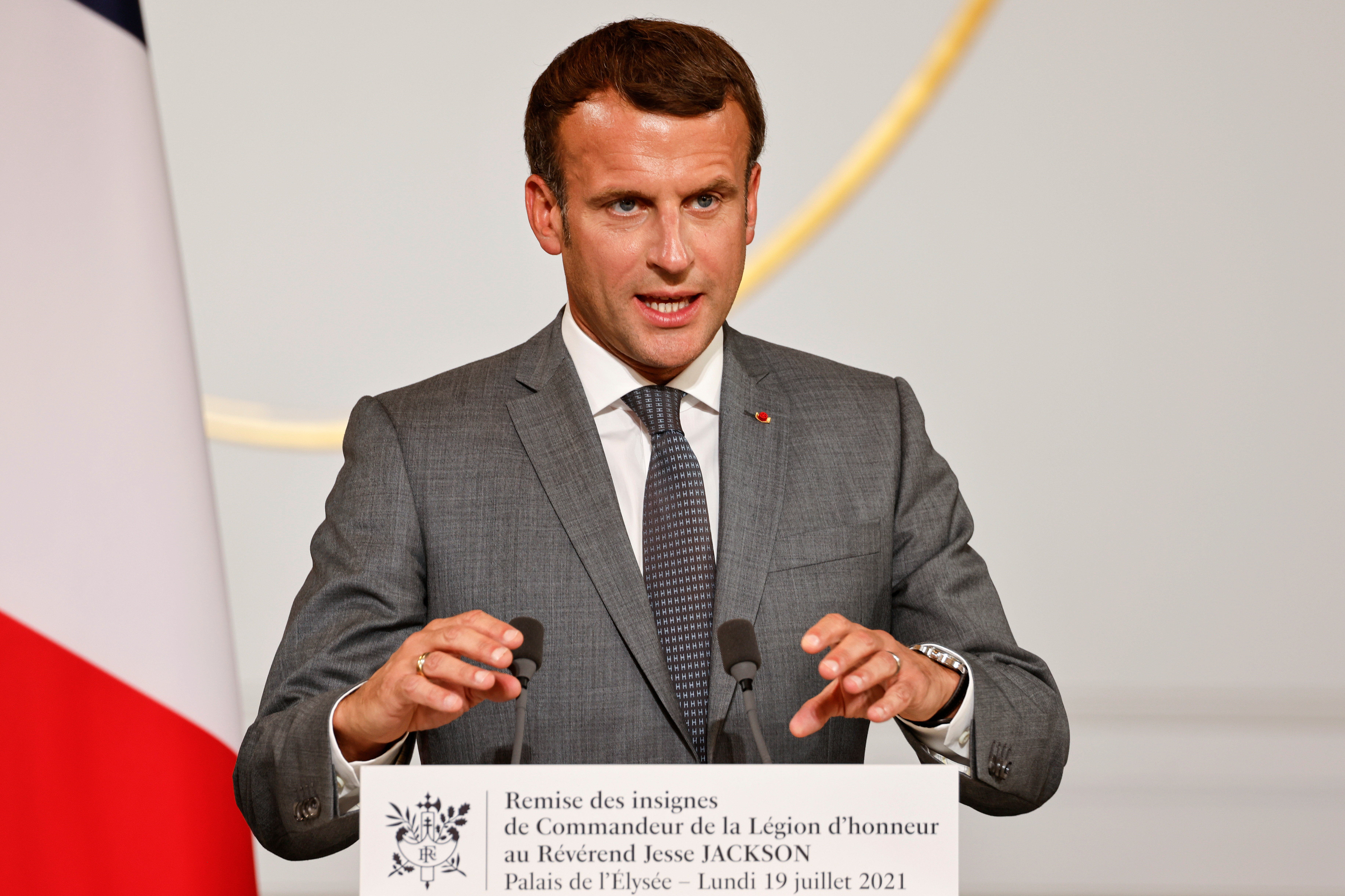 emmanuel macron, pegasus