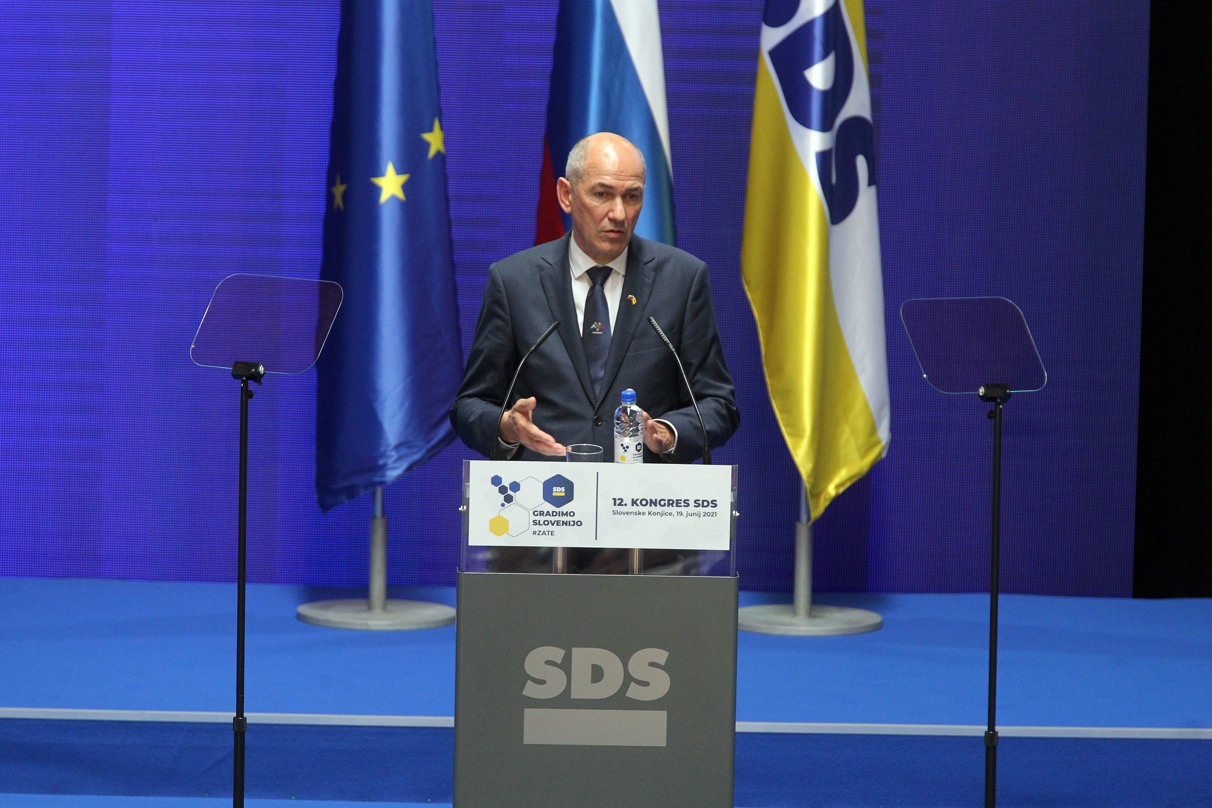 Kongres SDS, Janez Janša