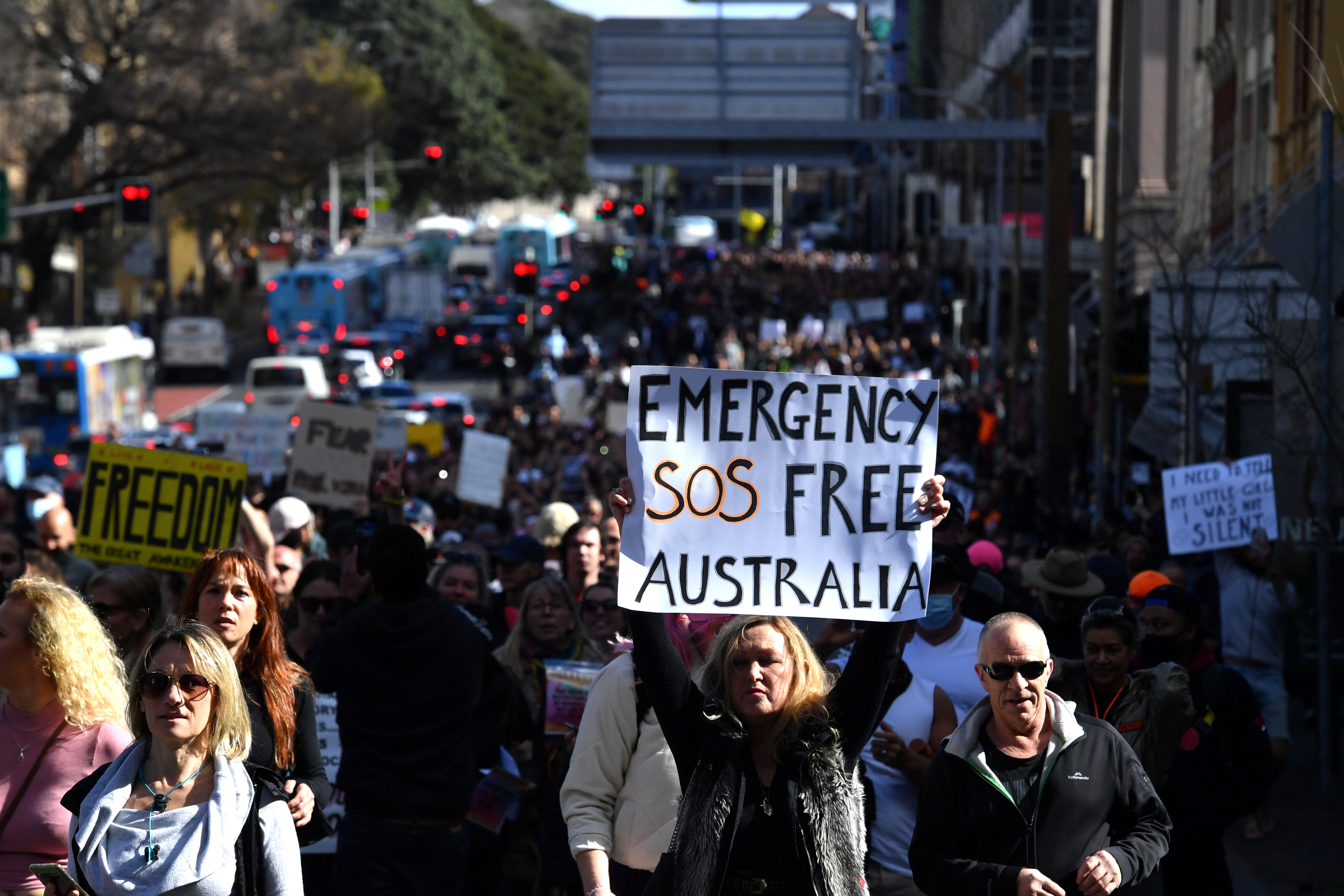 protesti, sydney