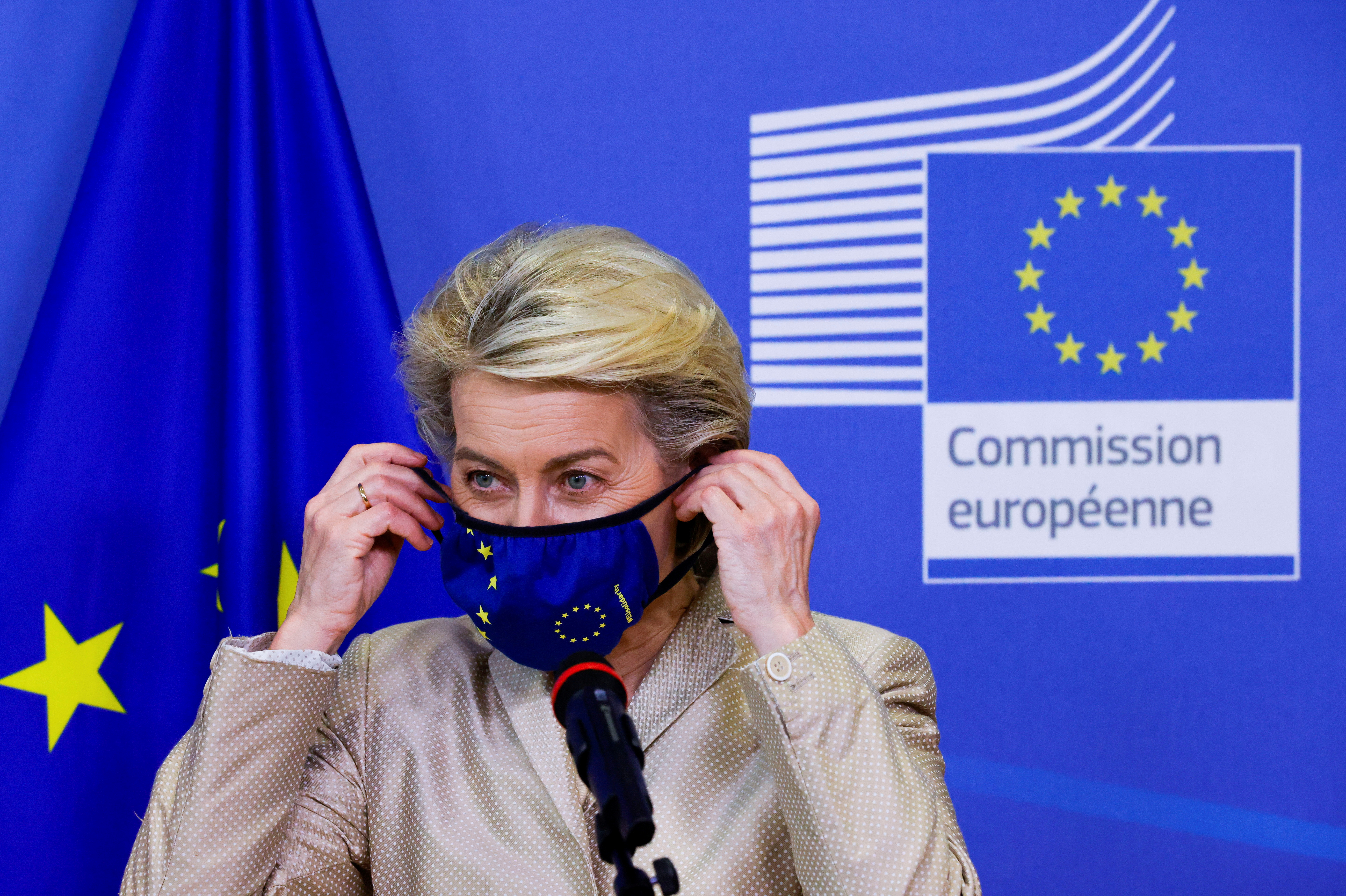 eu, ursula von der leyen, komisija