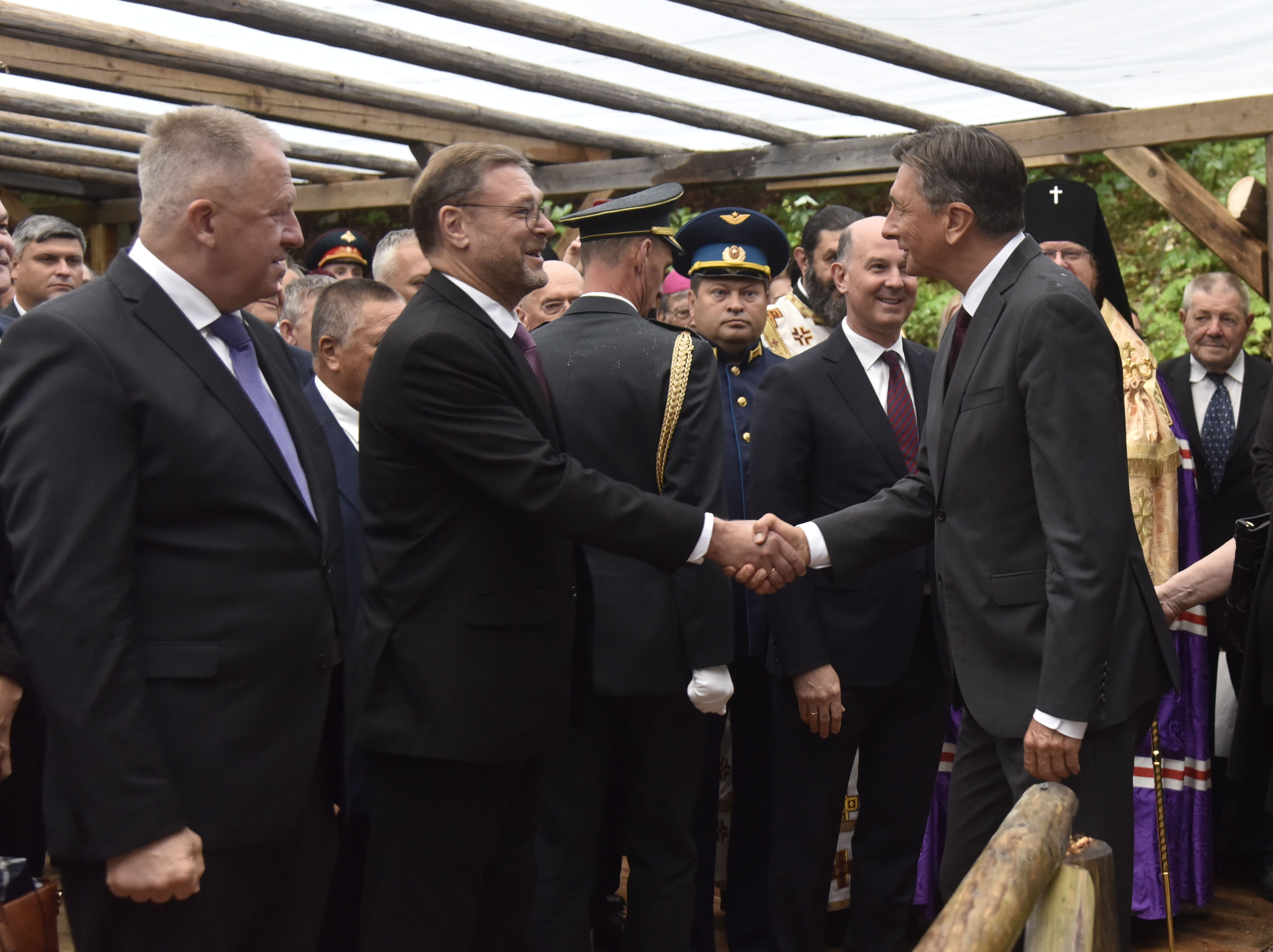 Slovesnost pri ruski kapelici