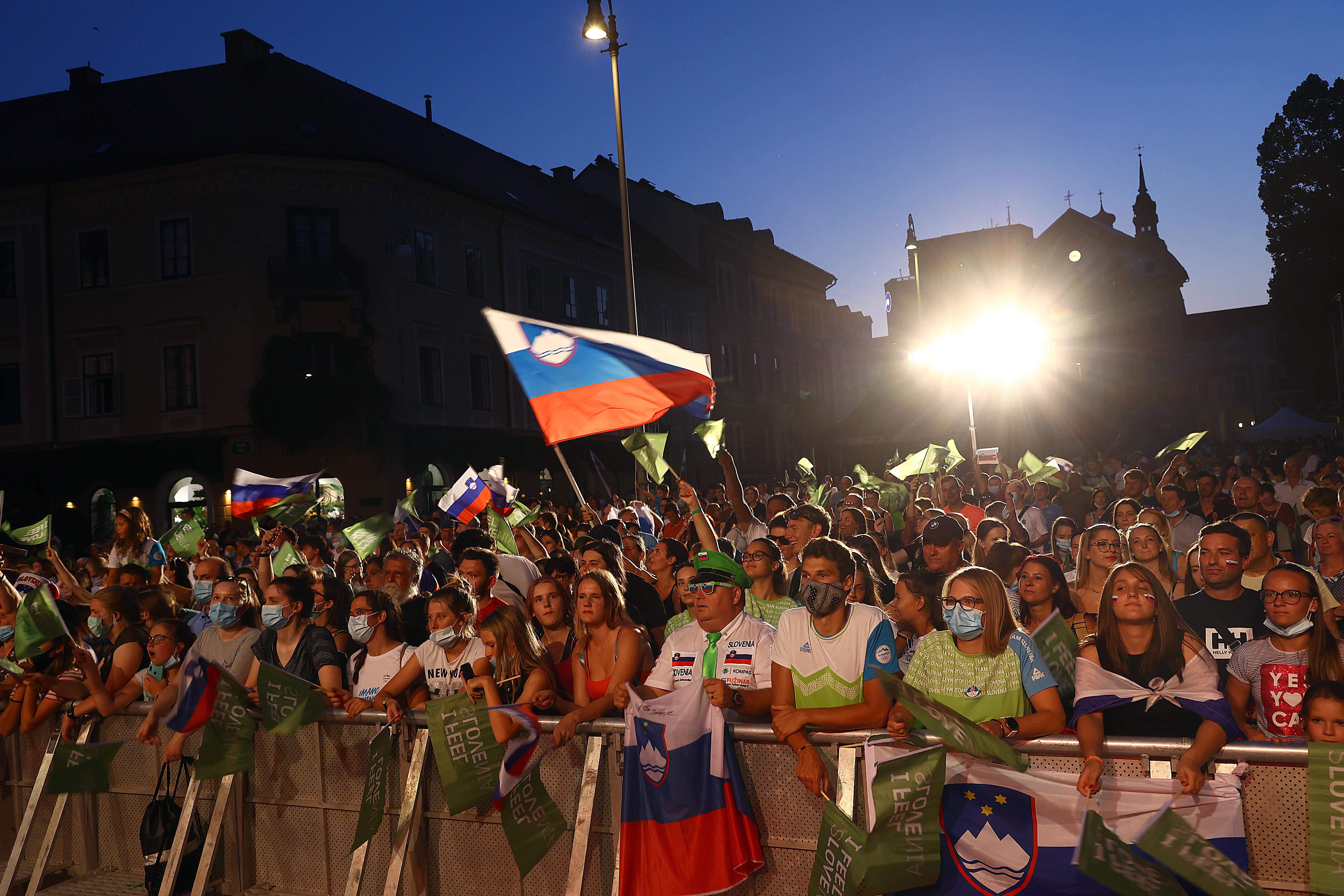 Sprejem za olimpijce