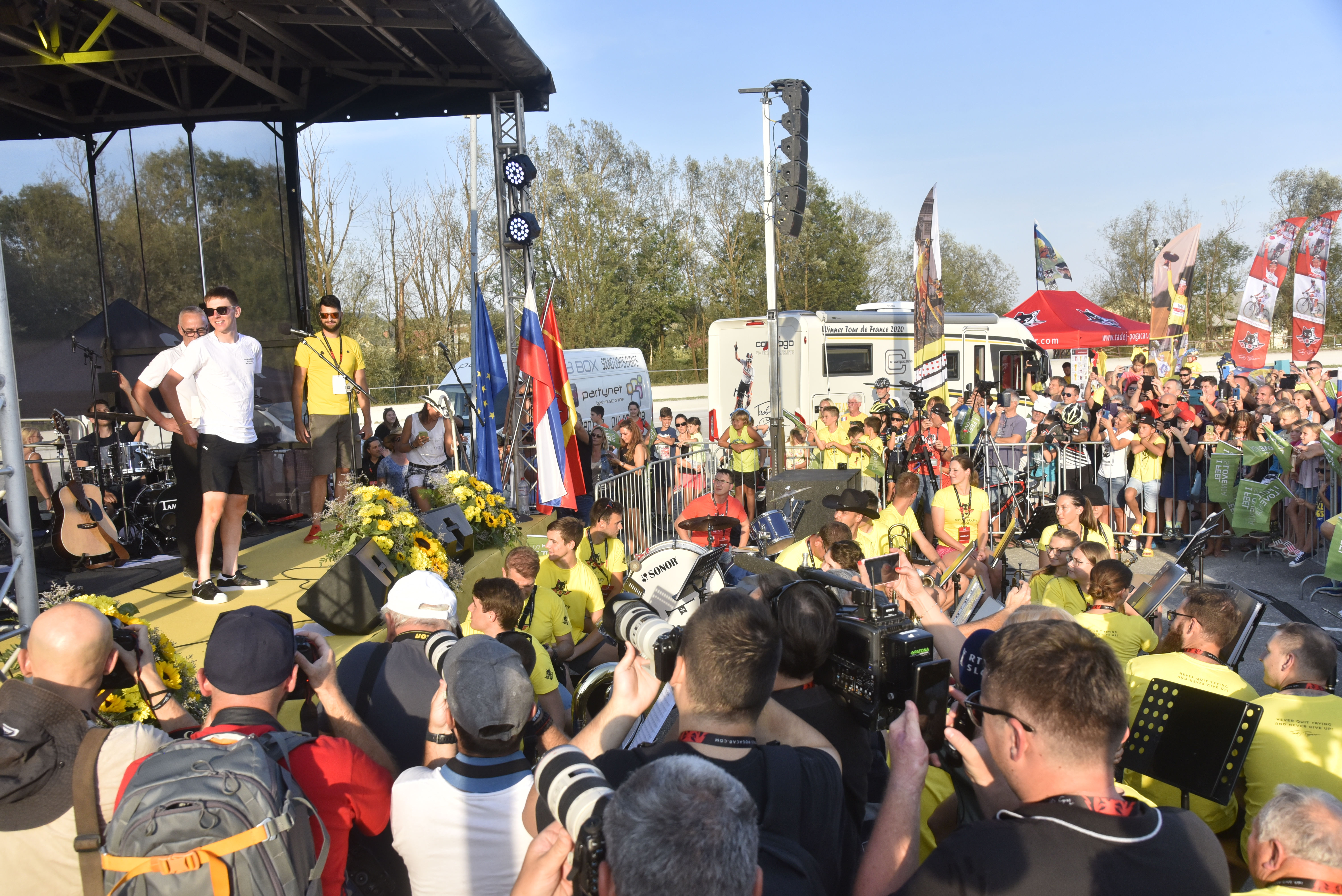 Tadej Pogačar, Komenda