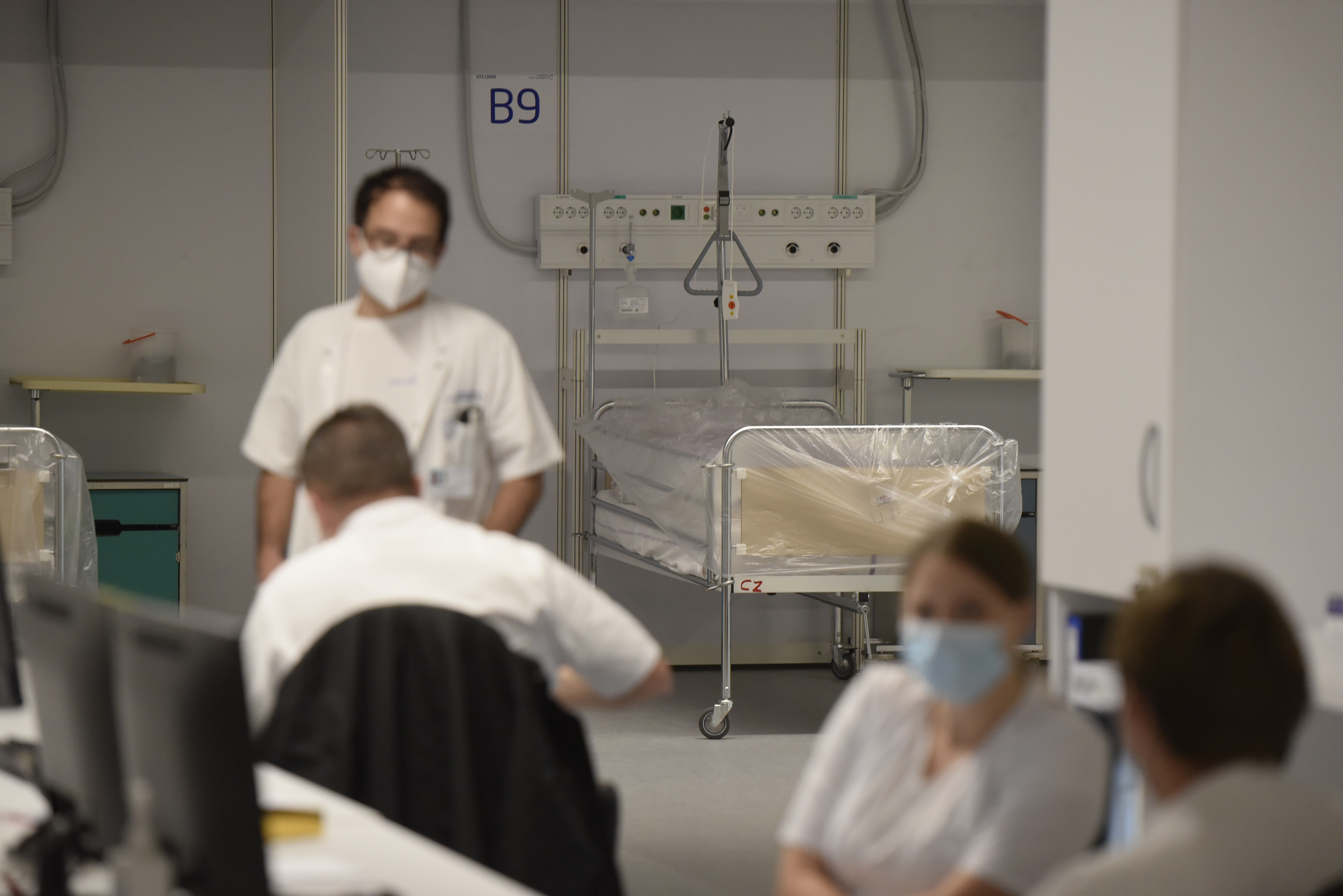 Covid-19 oddelek na UKC Ljubljana