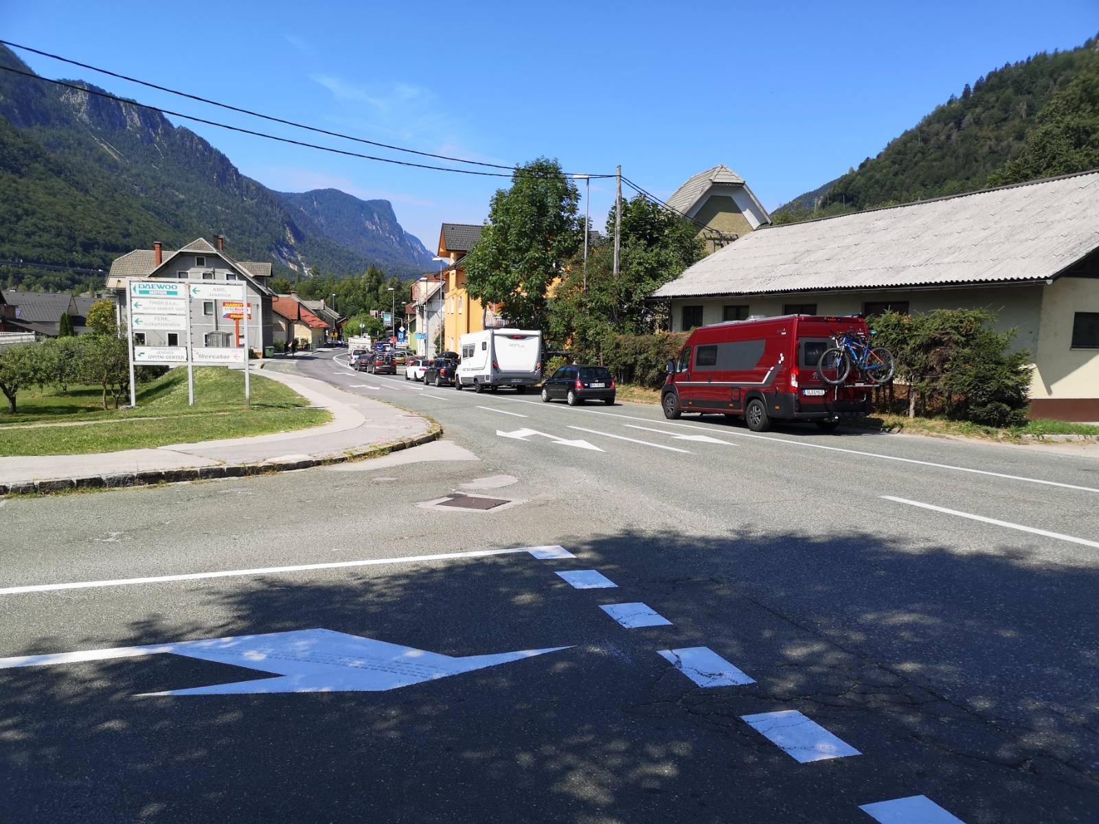 zastoj, Jesenice, Karavanke