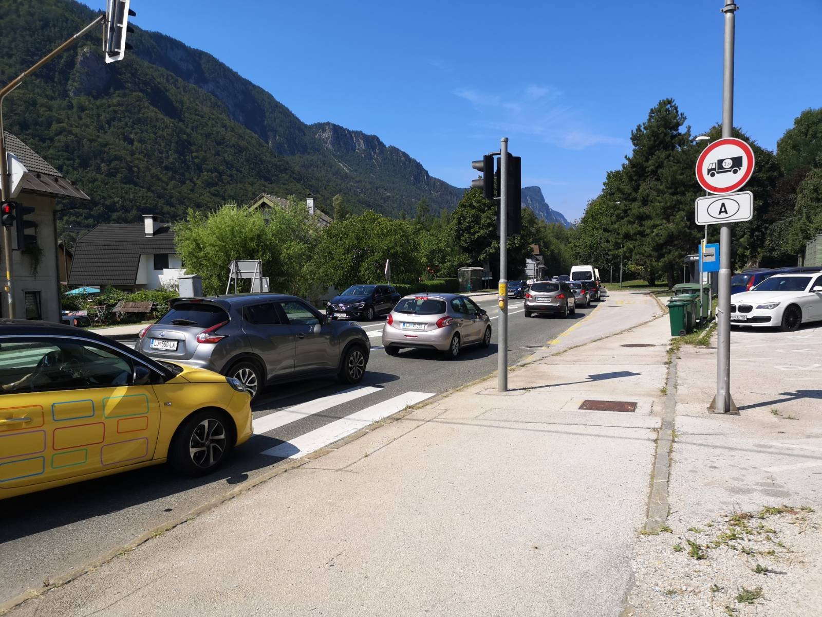 zastoj, Jesenice, Karavanke