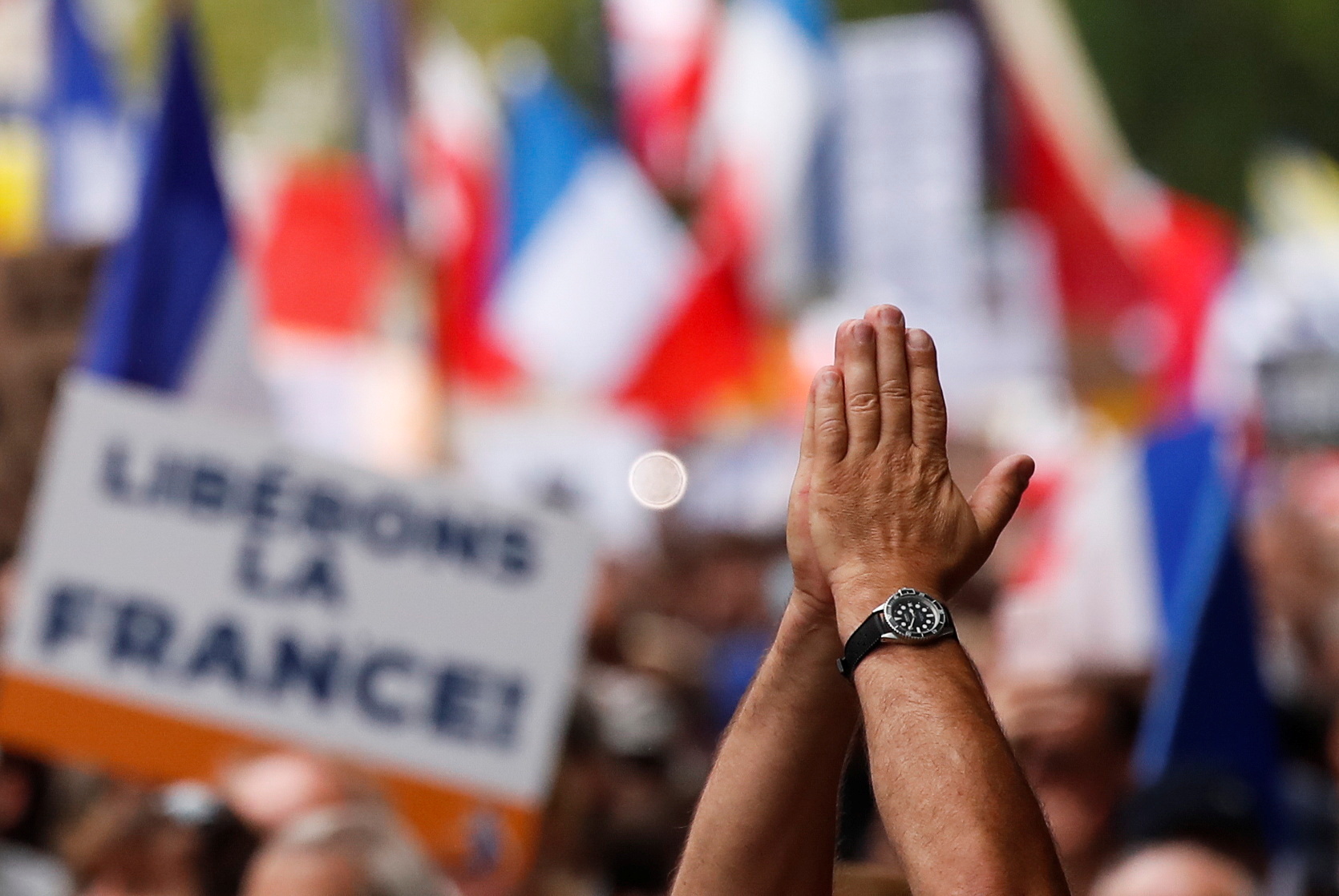 Francija, covid-19, protesti