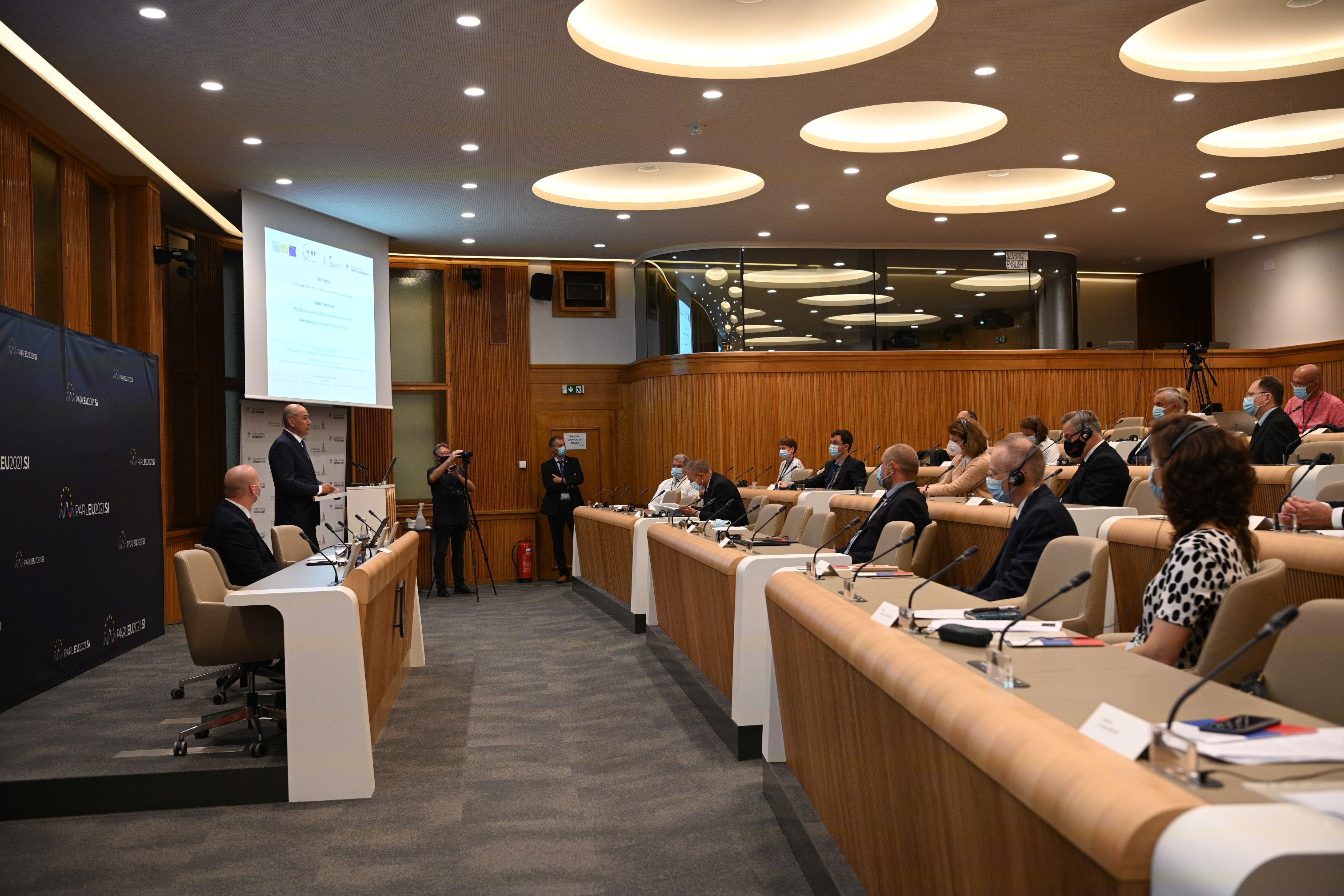 janša, državni svet, konferenca, sprava