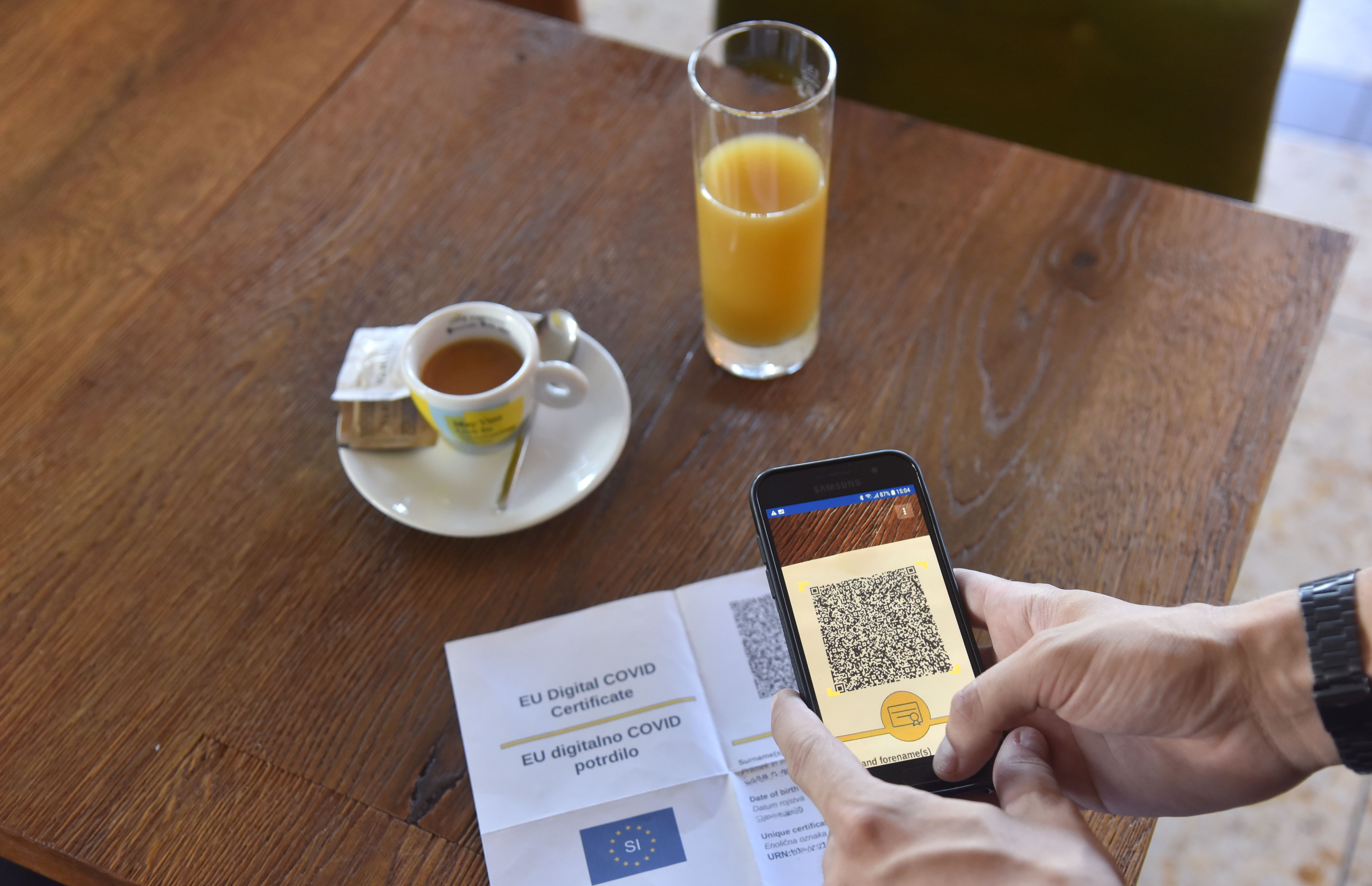 Aplikacija za preverjanje pogoja PCT