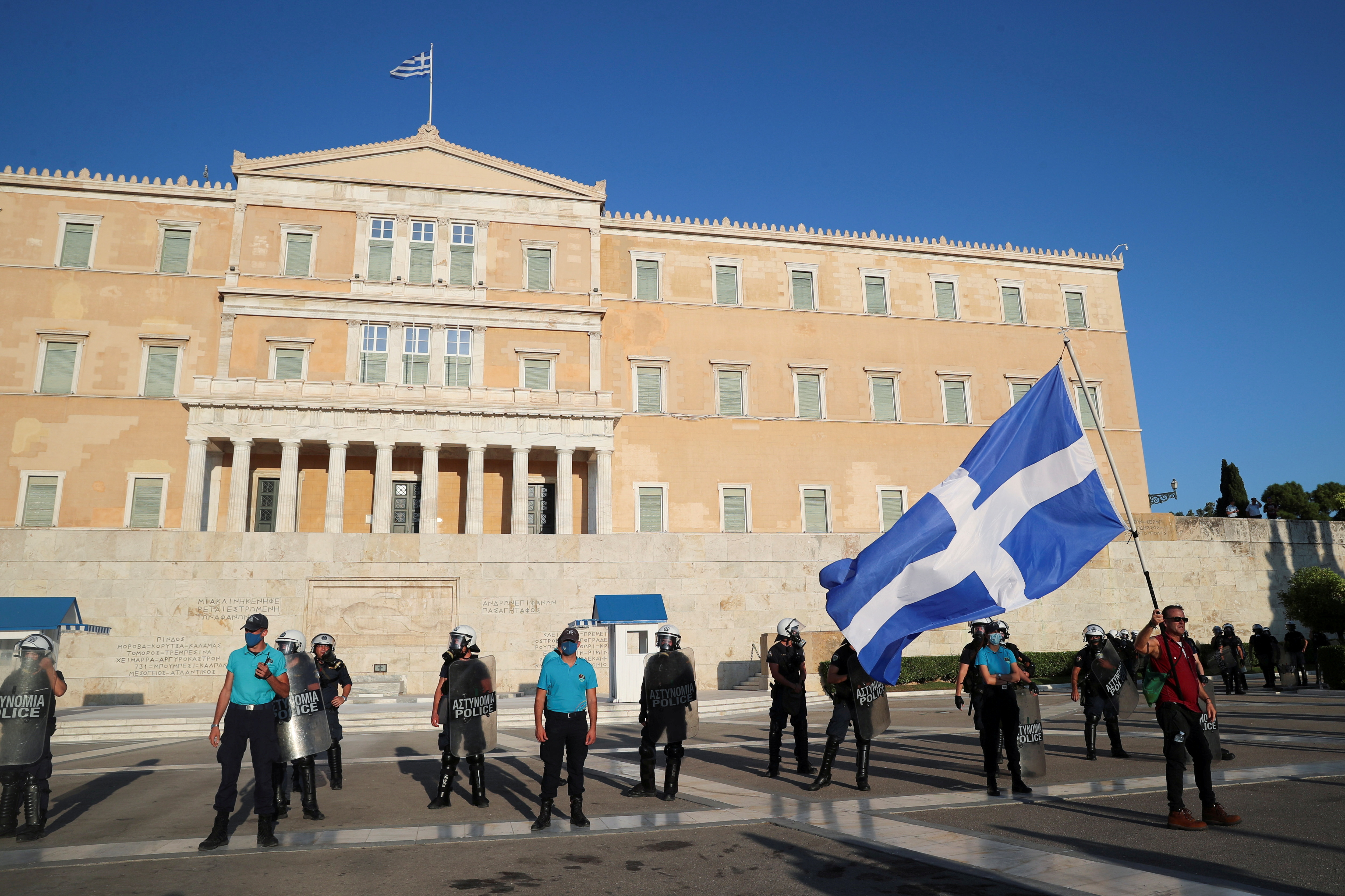 grčija, covid-19, koronavirus