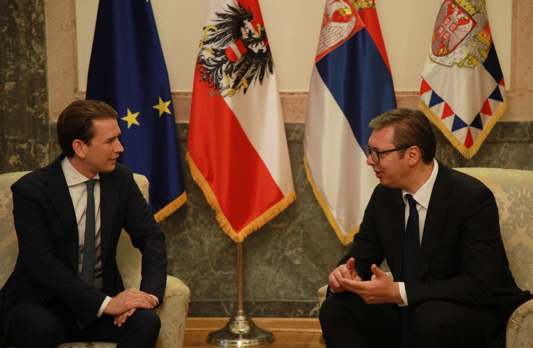 aleksandar vučić sebastian kurz
