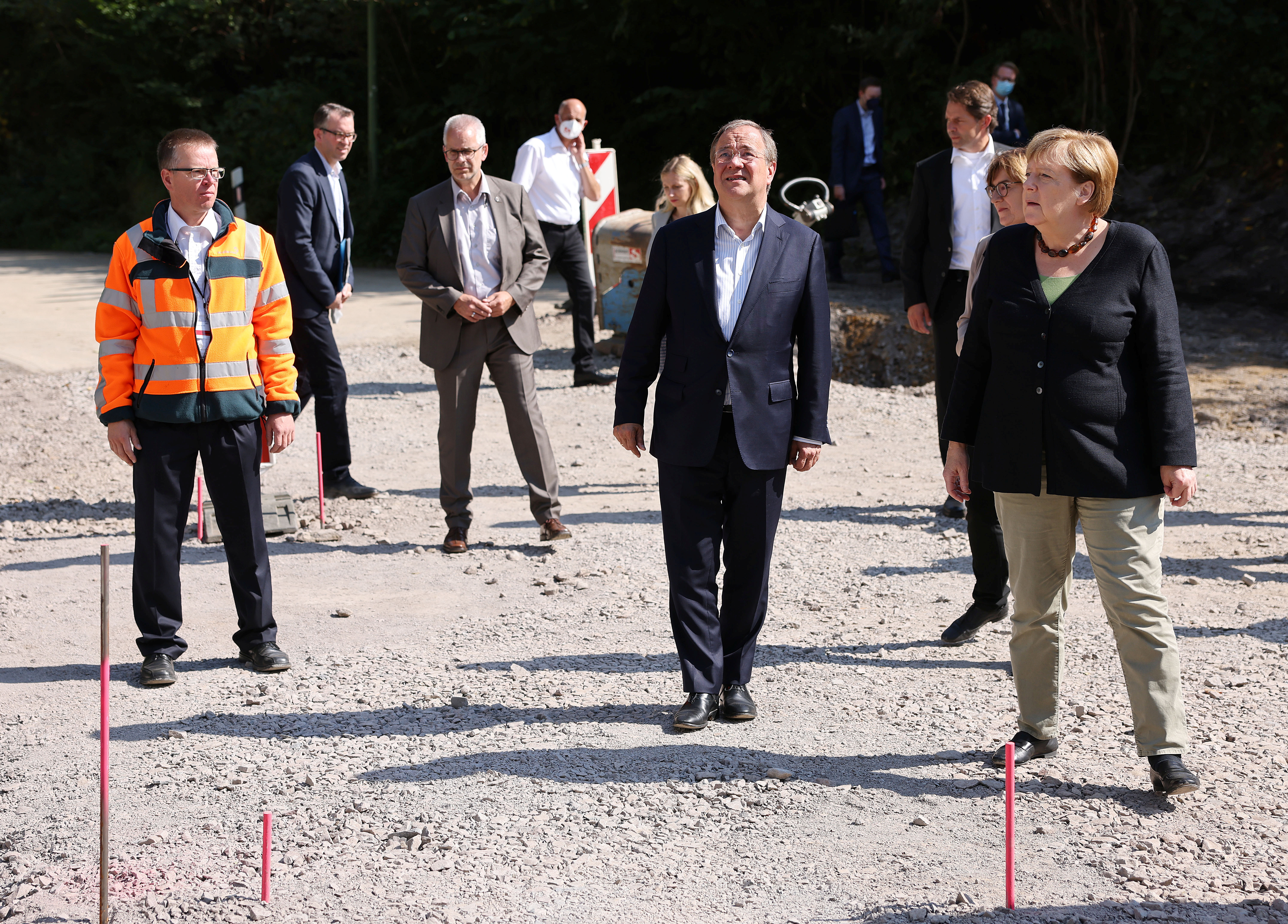 angela Merkel, poplave, nemčija