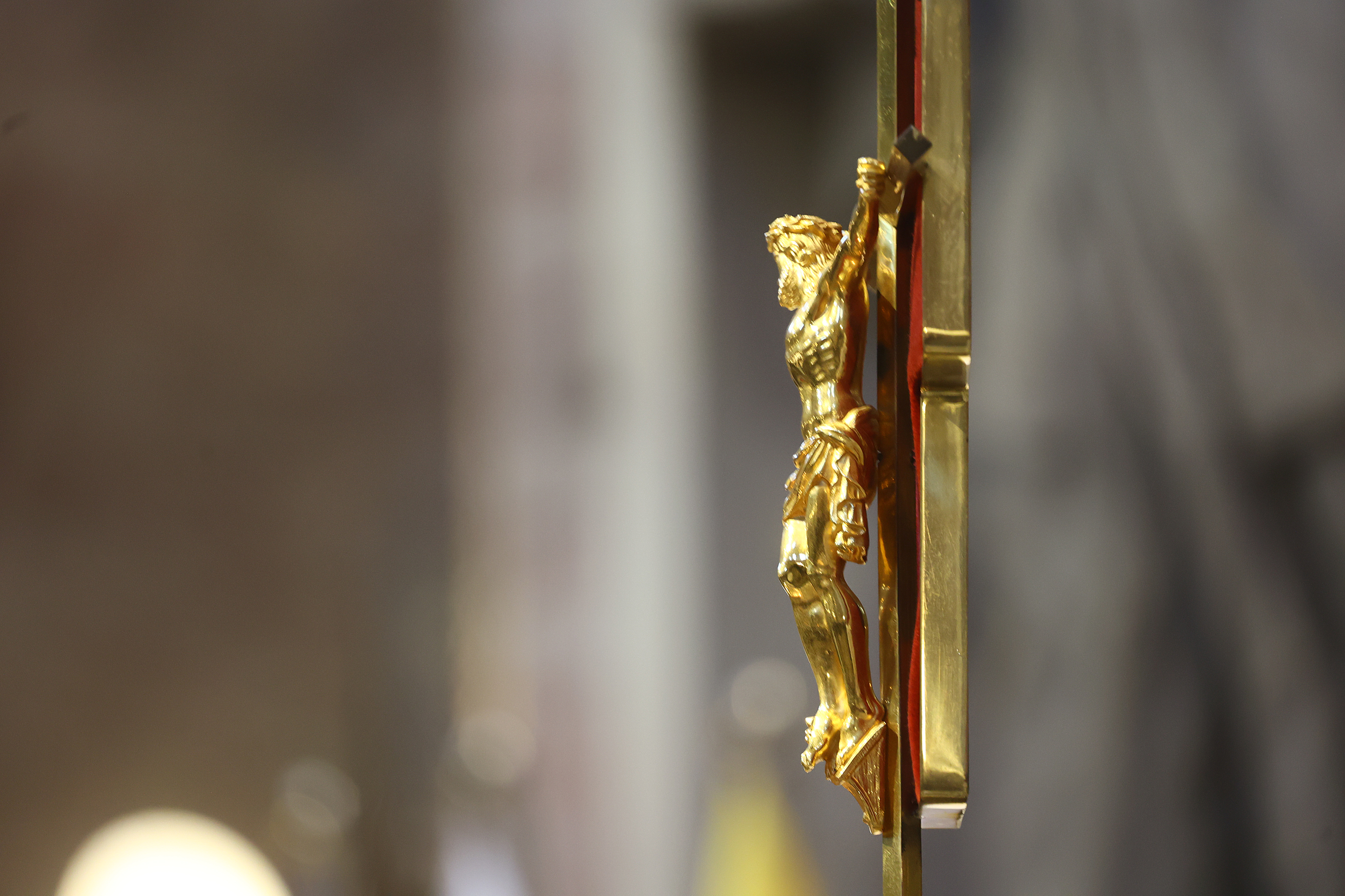 maša, cerkev, križ