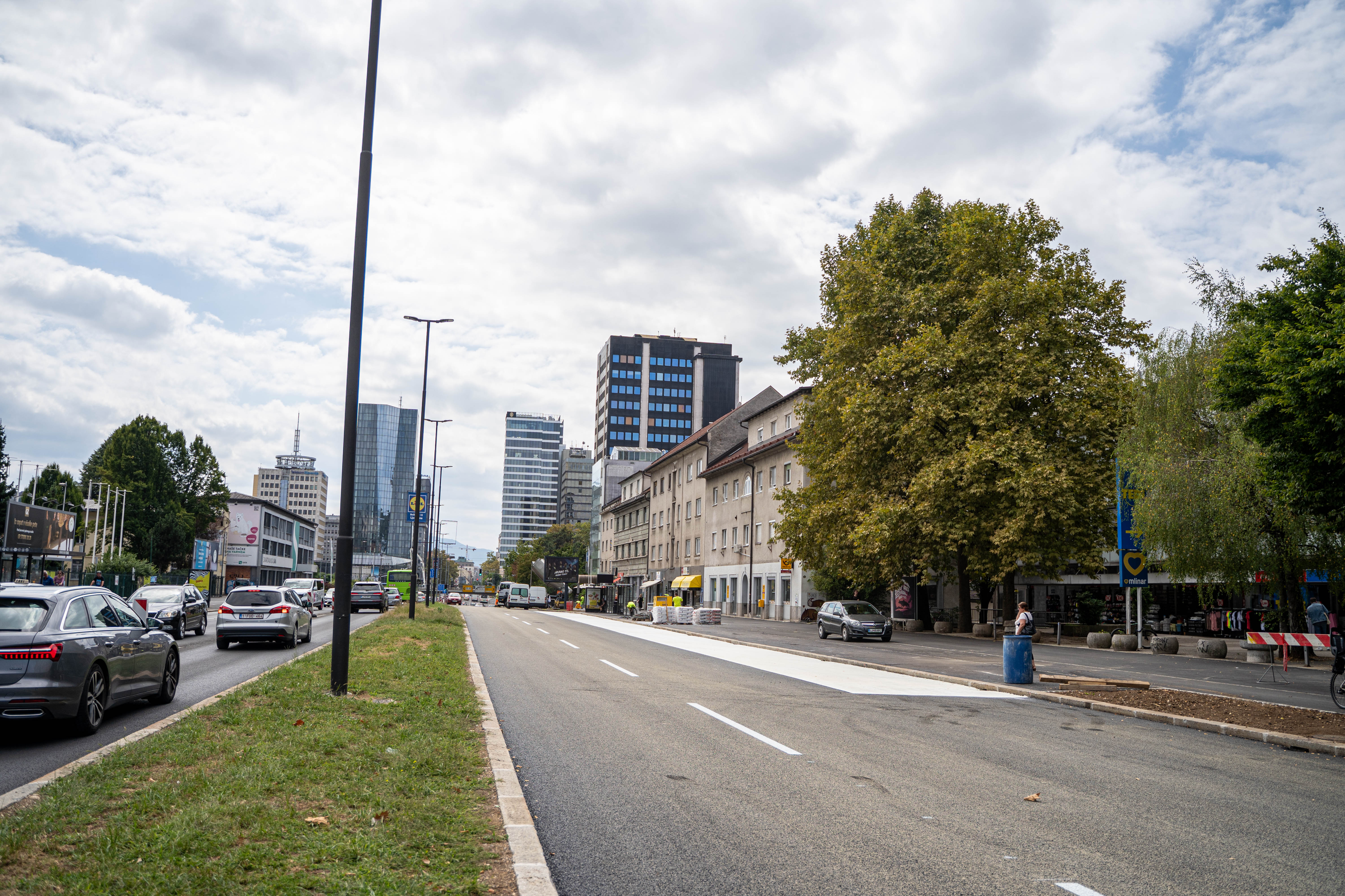 prenovljena Dunajska cesta, MOL, Ljubljana