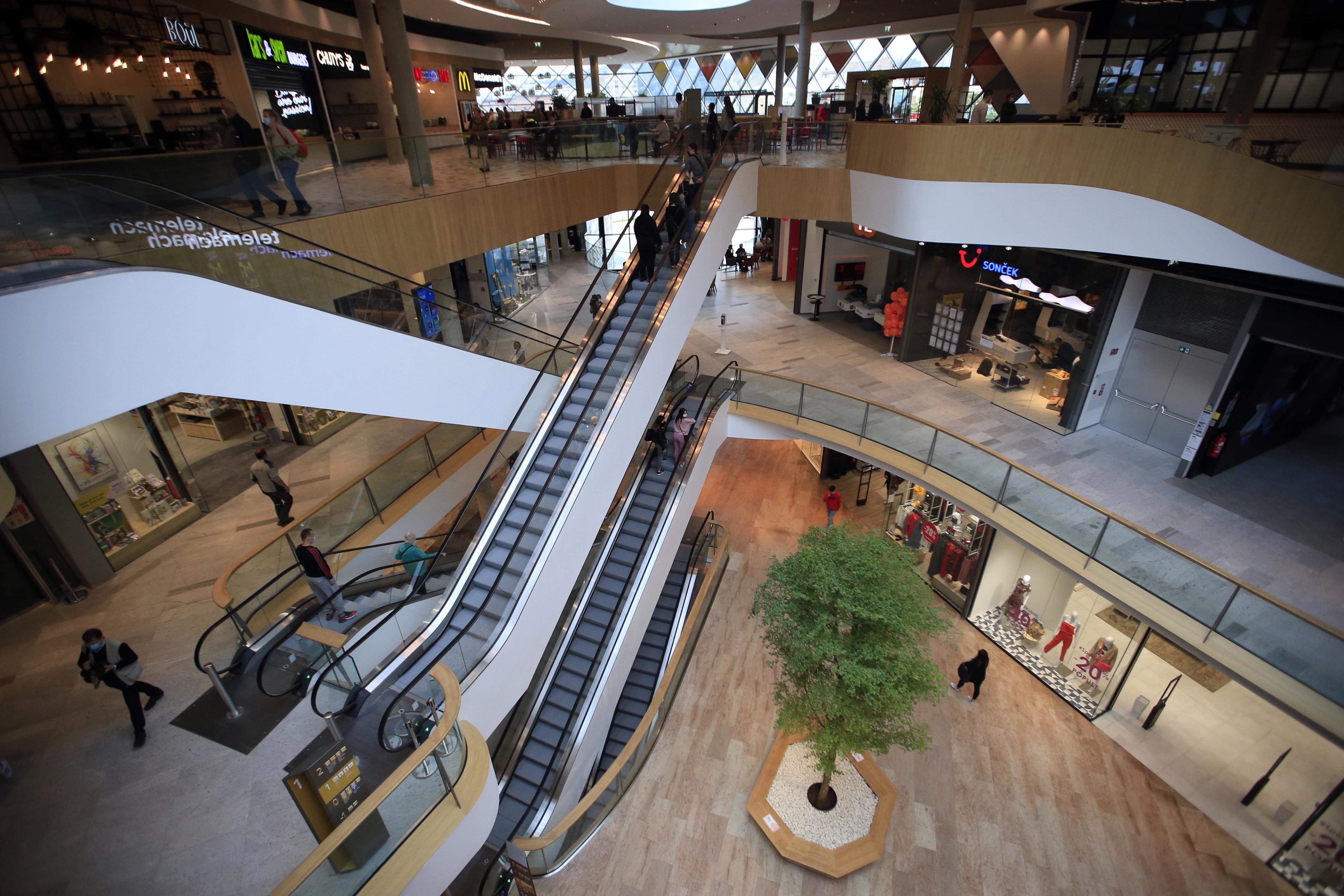 trgovski center, nakupovalno središče, Aleja