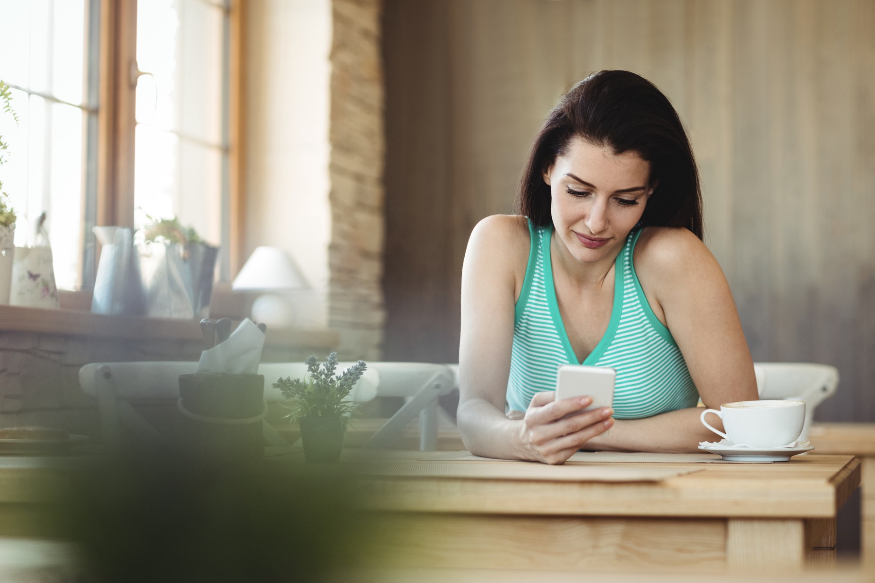 telefon, ženska, pisarna