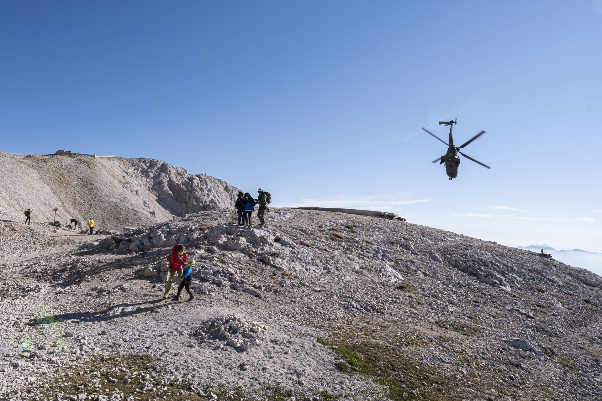 Helikopter, Slovenska vojska, Kredarica