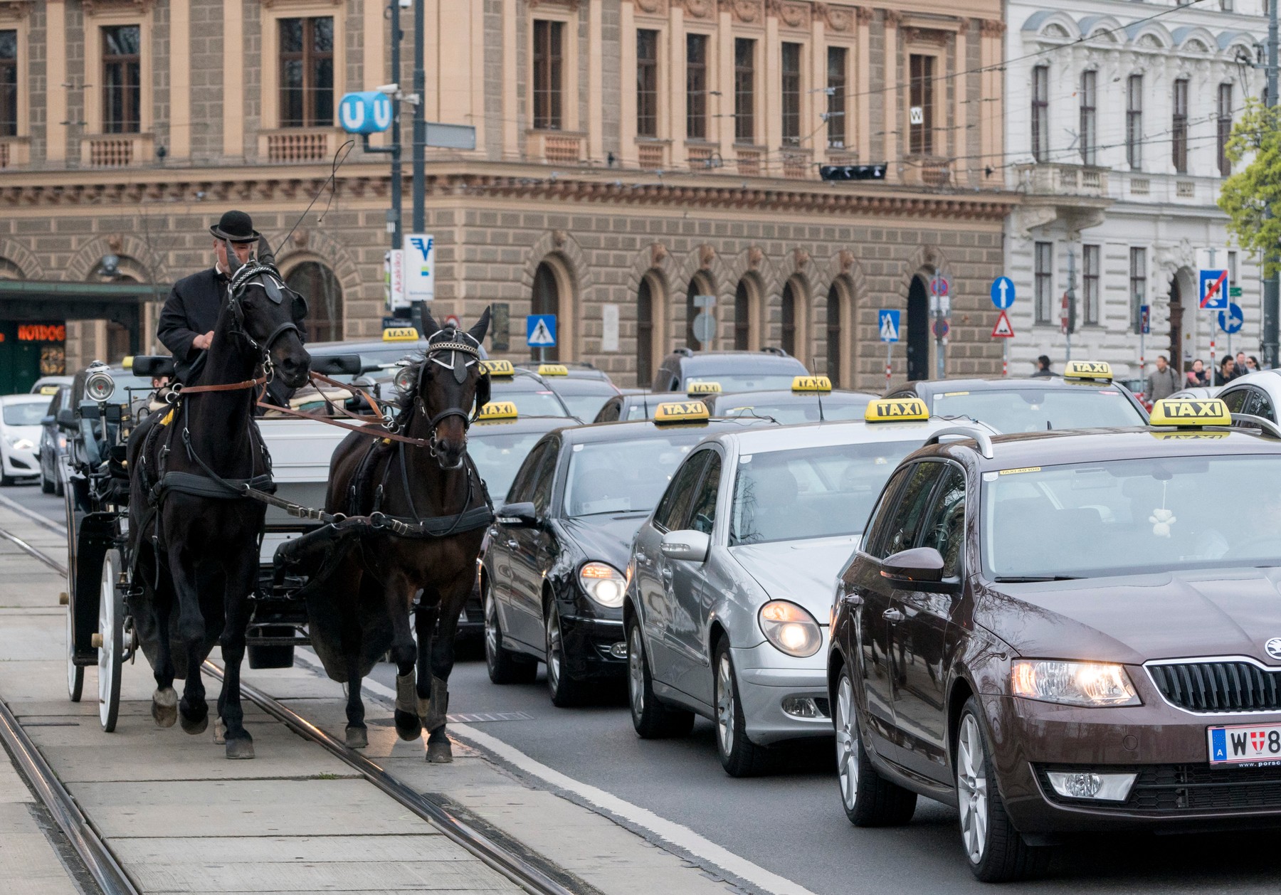 Taksiji, Dunaj