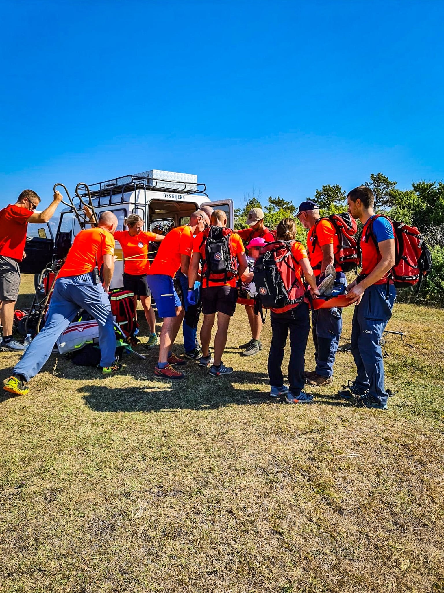 Hrvaška gorska reševalna služba iz Reke