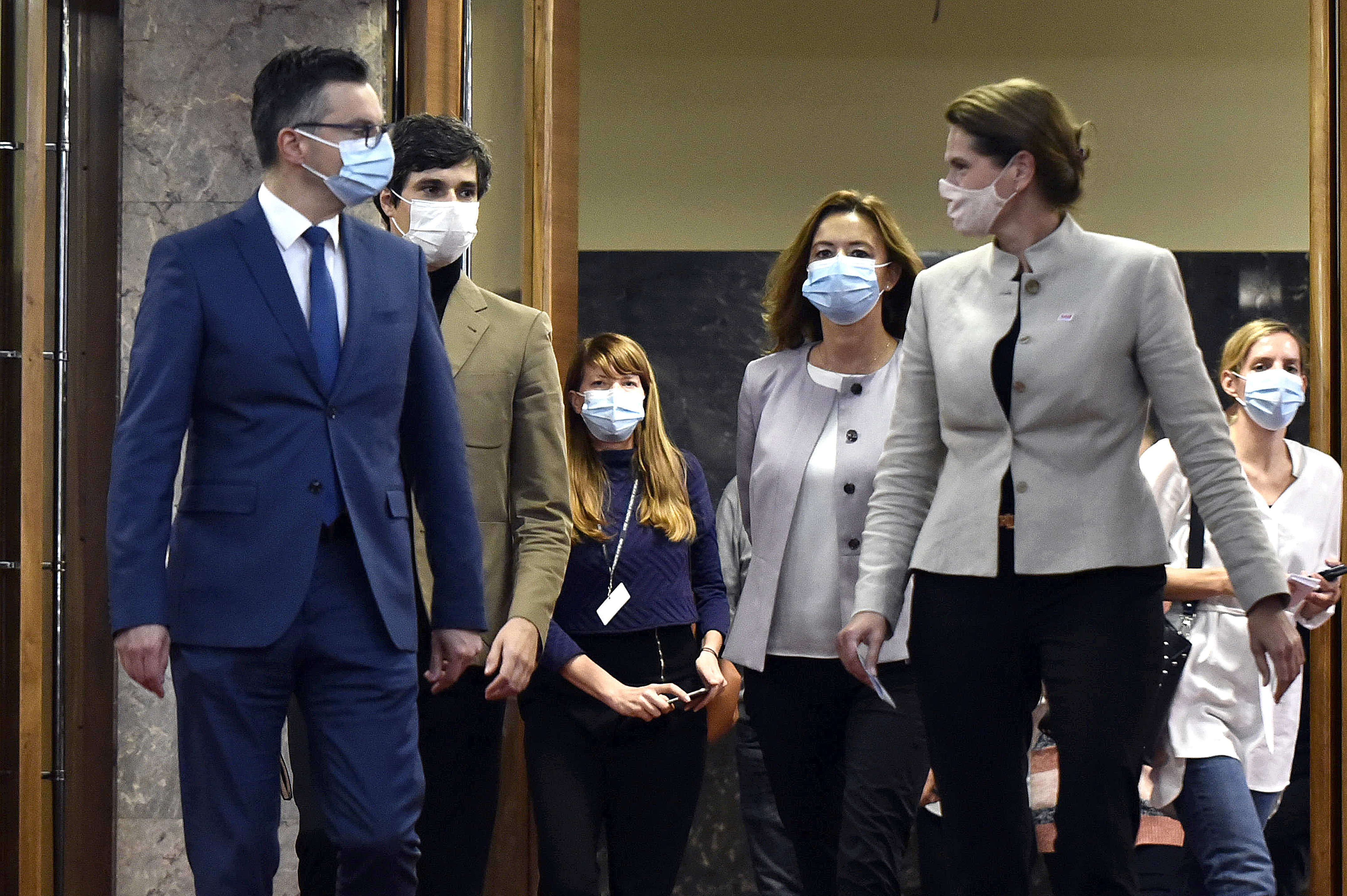 Tanja Fajon, Marjan Šarec, Alenka Bratušek, Luka Mesec, opozicija, kul, stranke