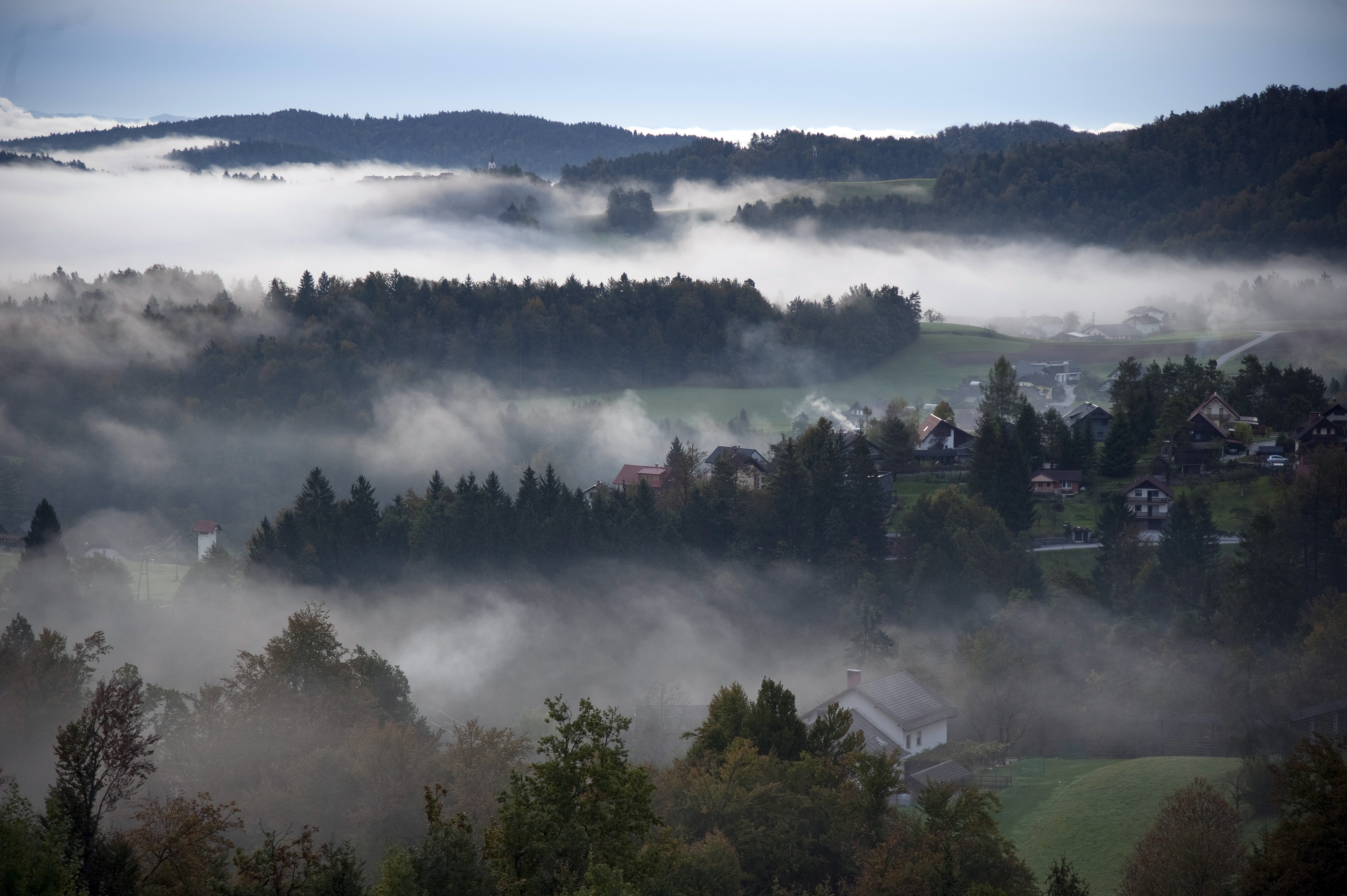 vreme, oblačnost, megla
