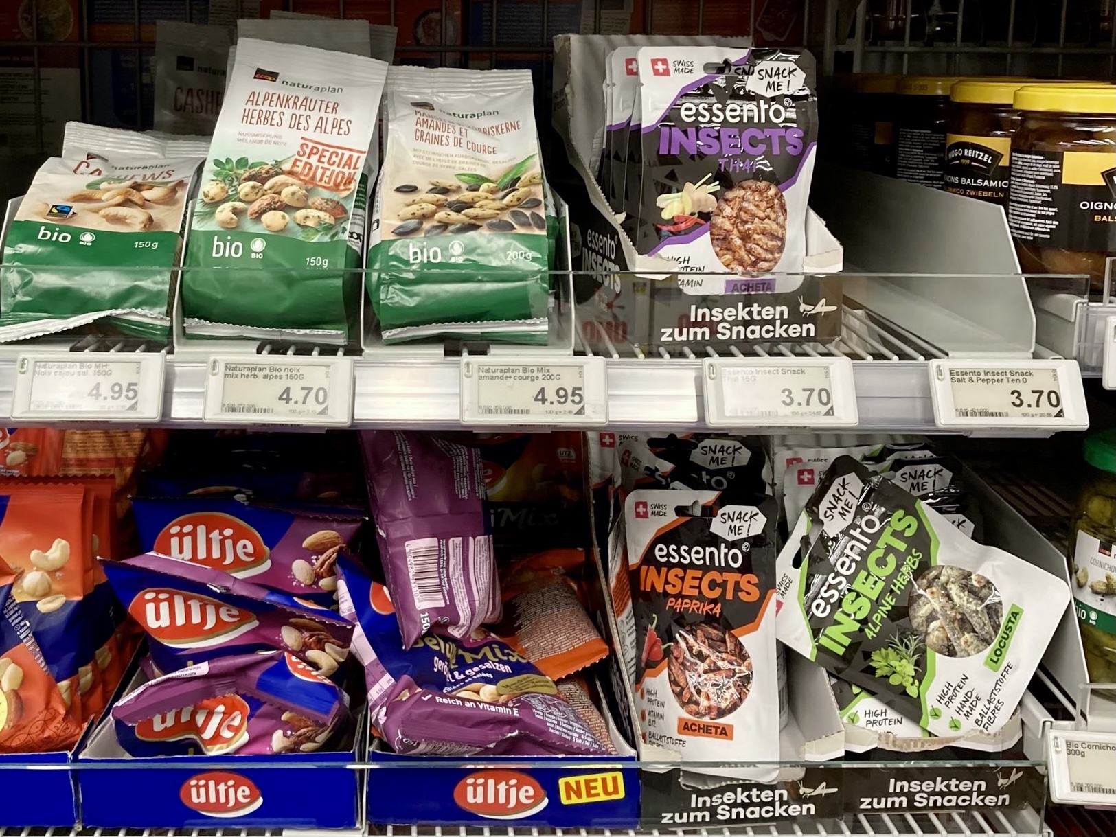 Prigrizki iz insektov, mokarji