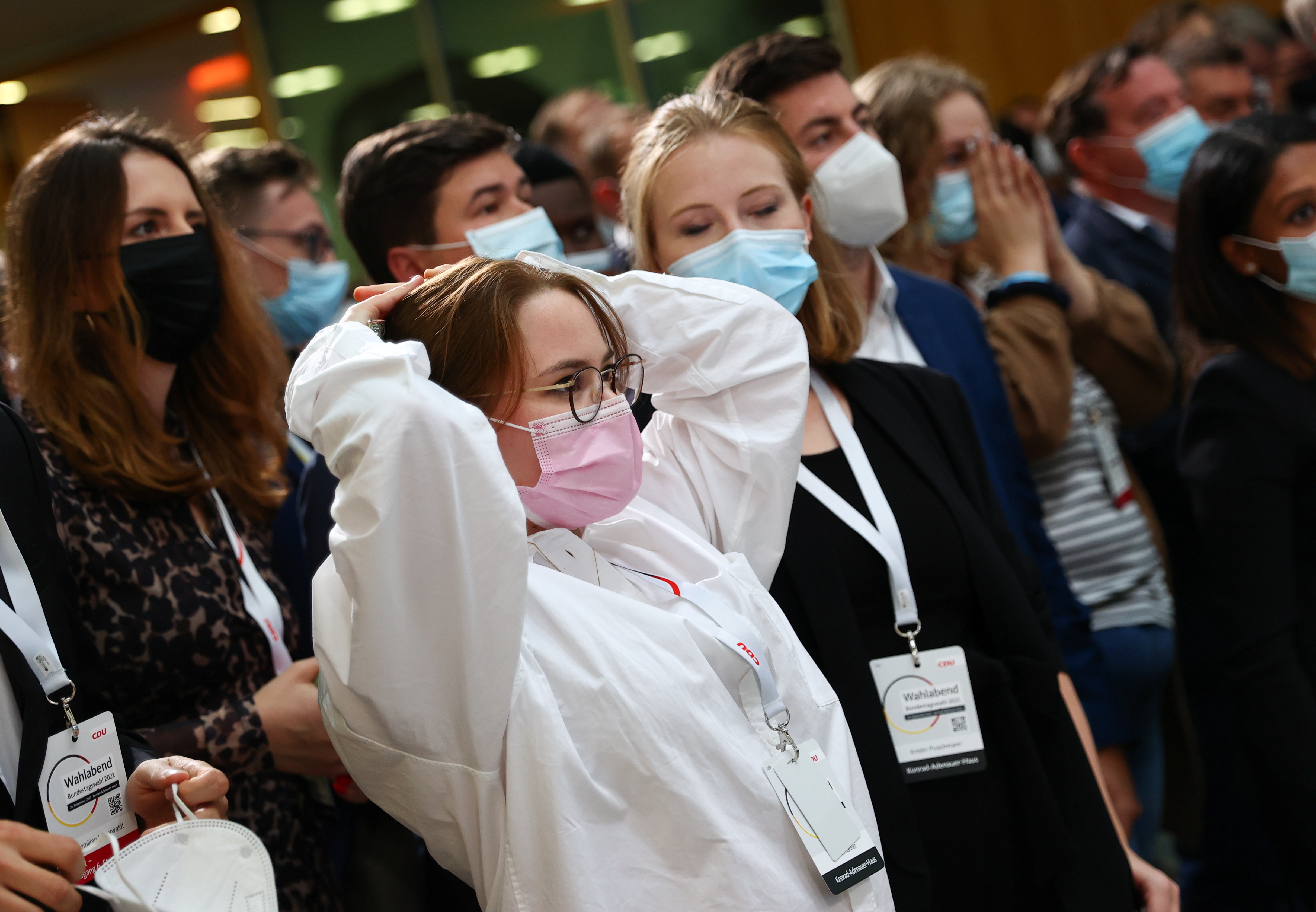 odzivi, vzporedne volitve, štab, cdu