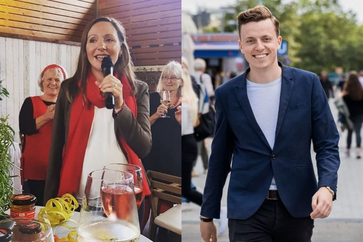 Adis Ahmetović in Jasmina Hostert