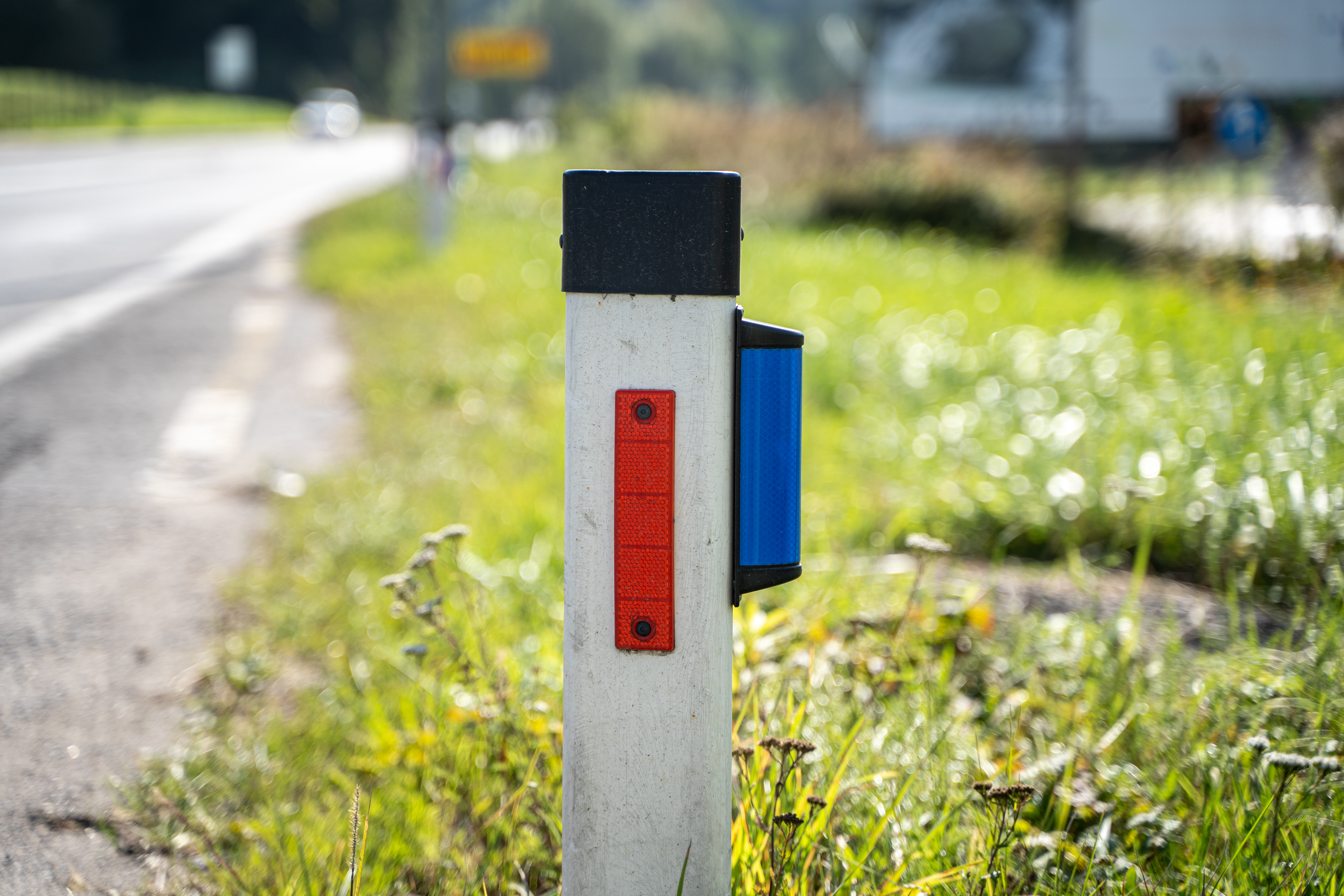Modri odsevnik, količek