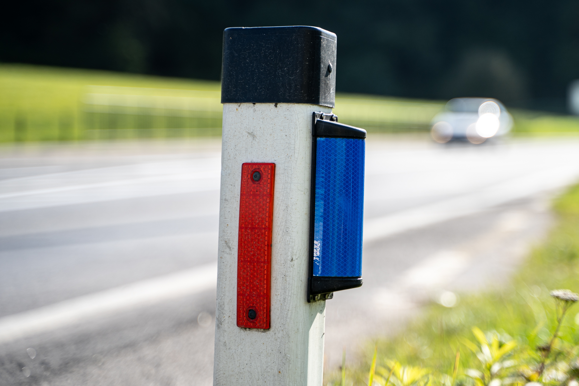 Modri odsevnik, količek