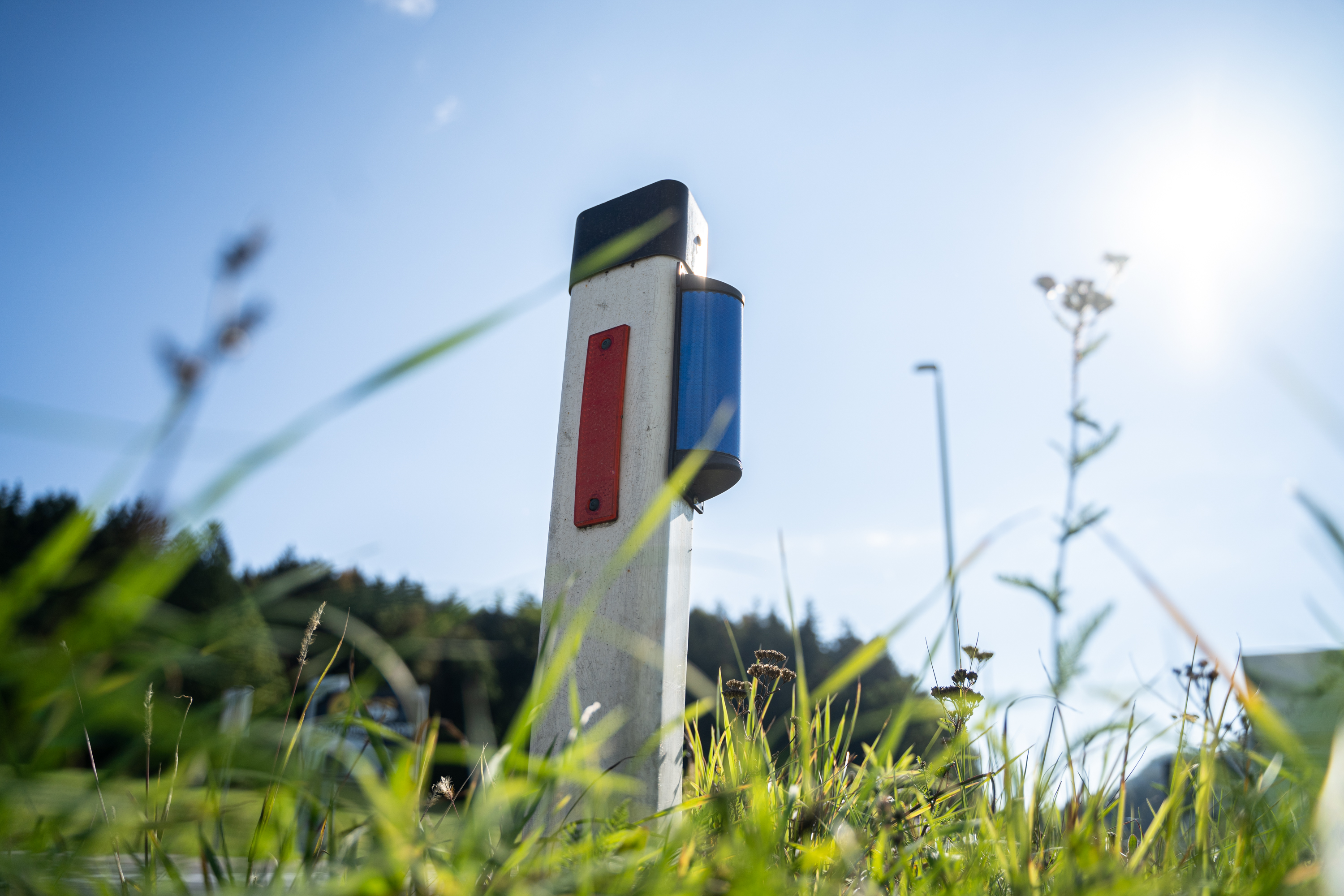 Modri odsevnik, količek
